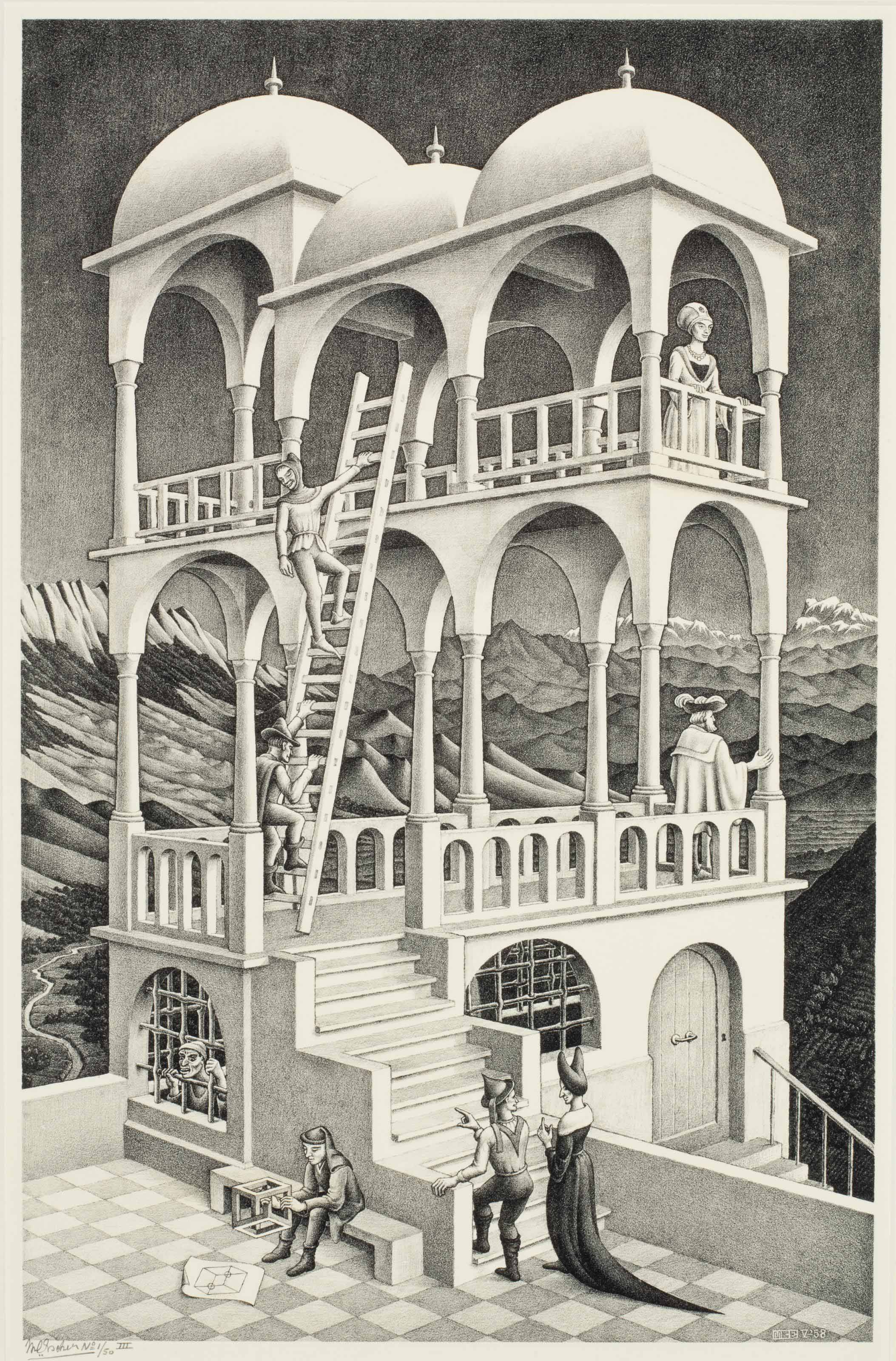 MAURITS CORNELIS ESCHER (18981972) , Belvedere (Bool 426) Christie's