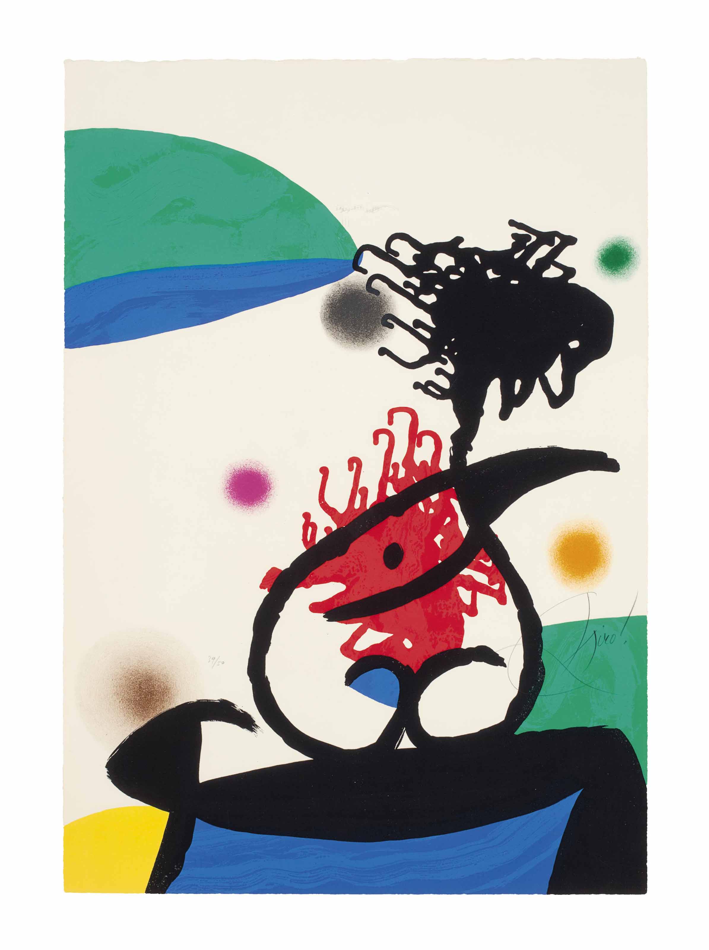 JOAN MIRO , Jacques Dupin, L'Issue Dérobée, Maeght Editeur, Paris