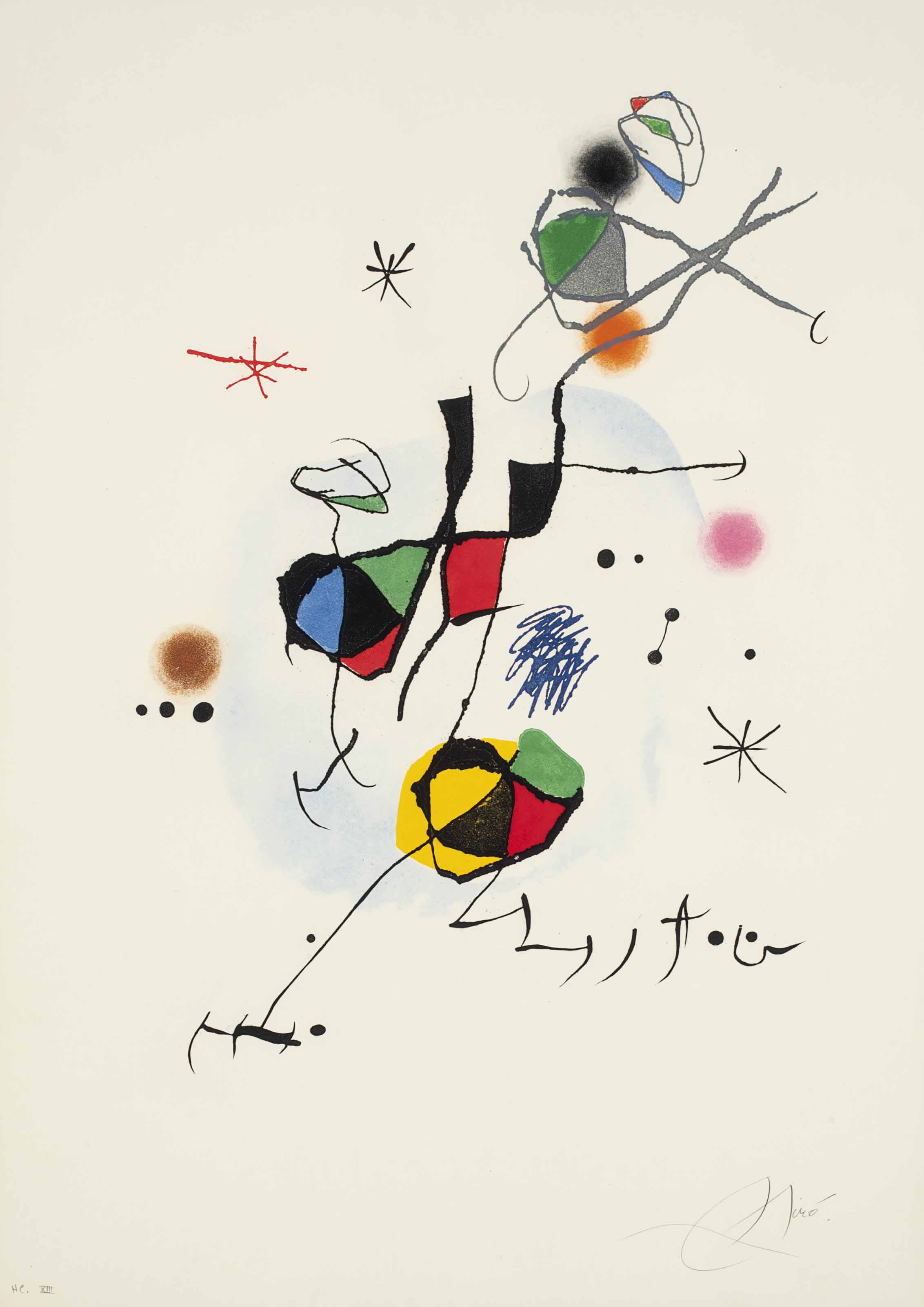 JOAN MIRO , Jacques Dupin, L'Issue Dérobée, Maeght Editeur, Paris