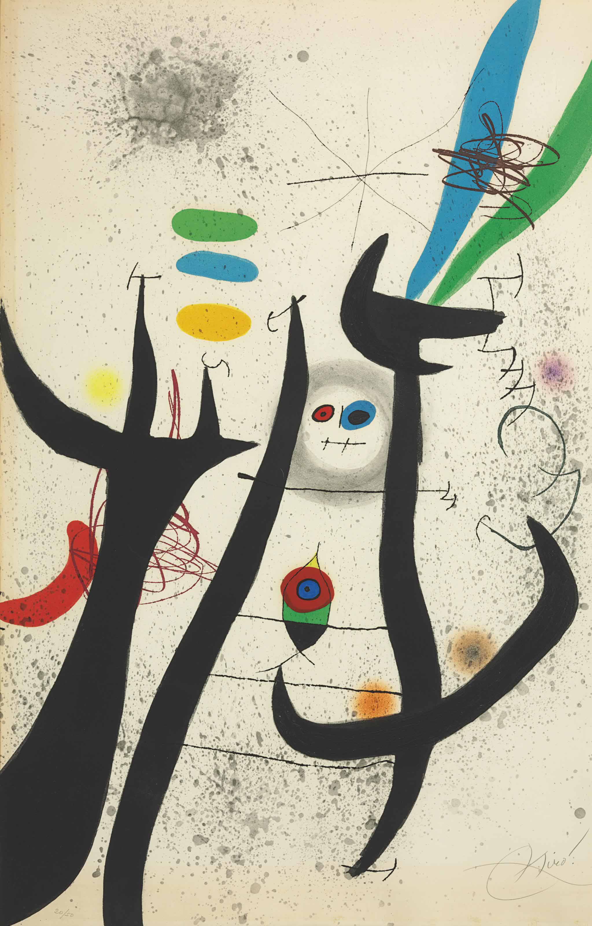 JOAN MIRO , Jacques Dupin, L'Issue Dérobée, Maeght Editeur, Paris
