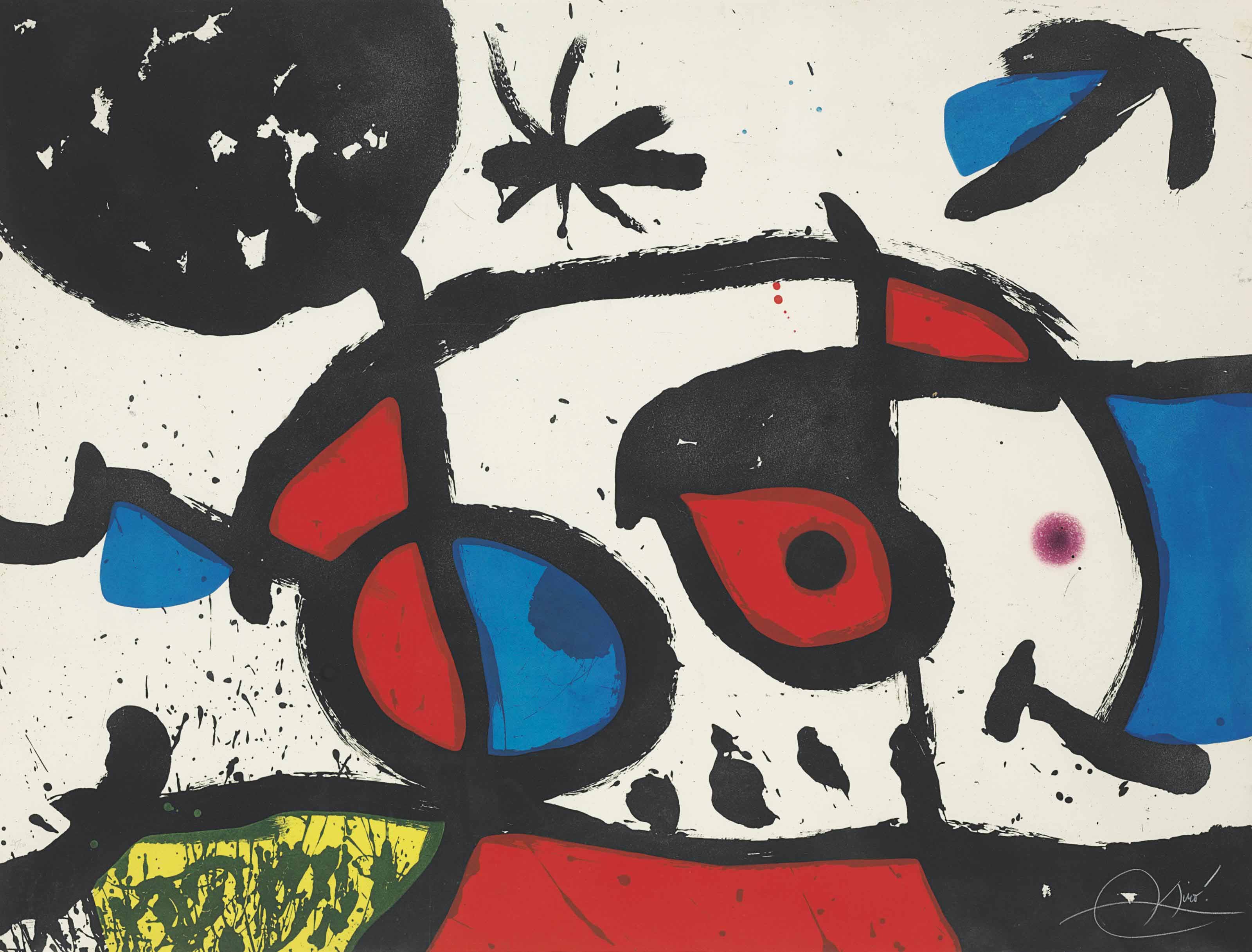JOAN MIRO , Jacques Dupin, L'Issue Dérobée, Maeght Editeur, Paris