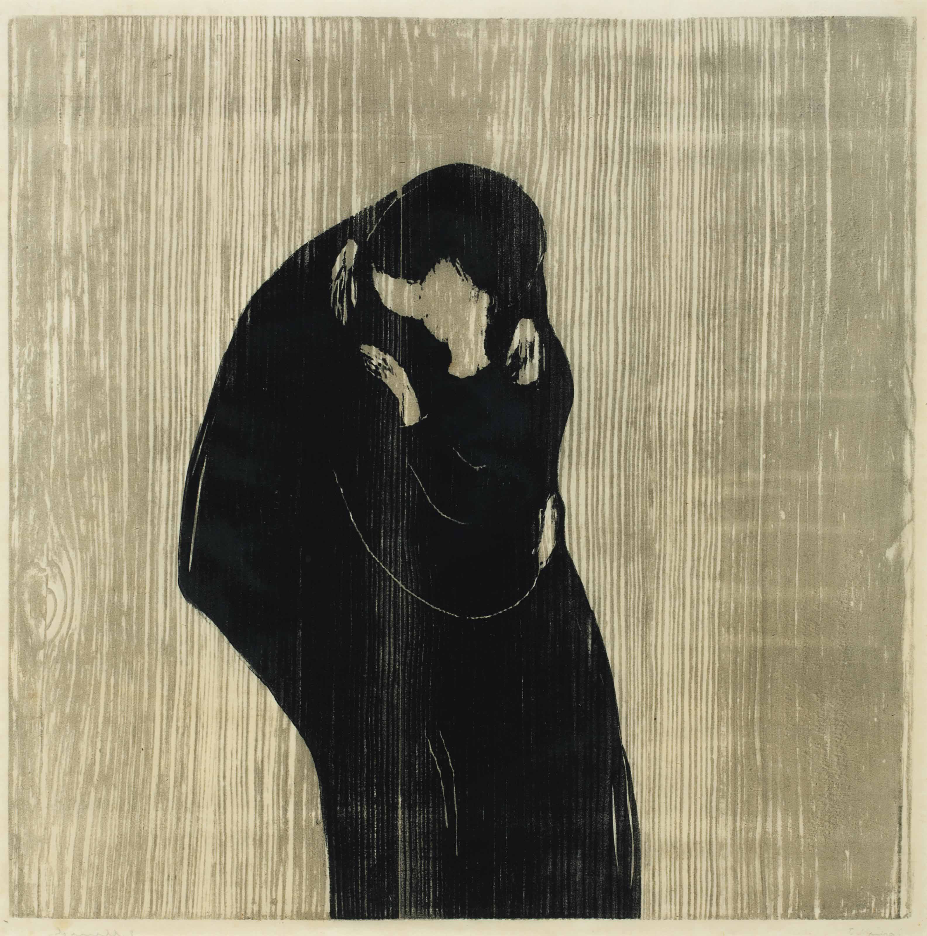 Мунк поцелуй картина