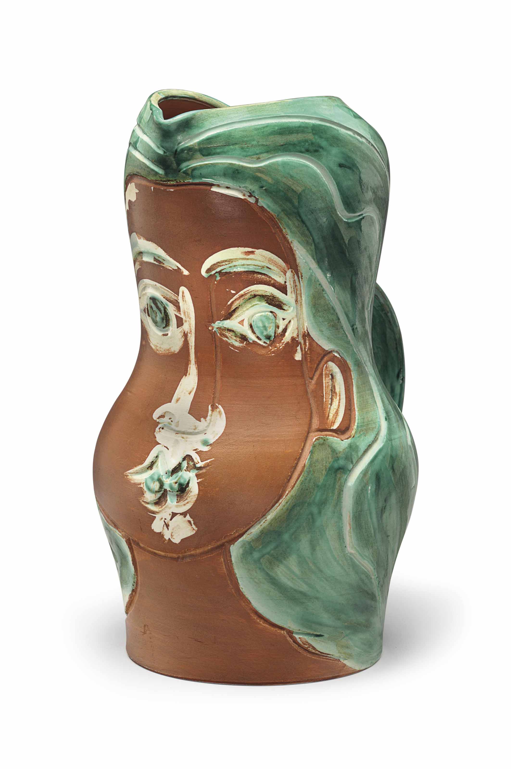 PABLO PICASSO , Laughing-Eyed Face (A.R. 608) | Christie's