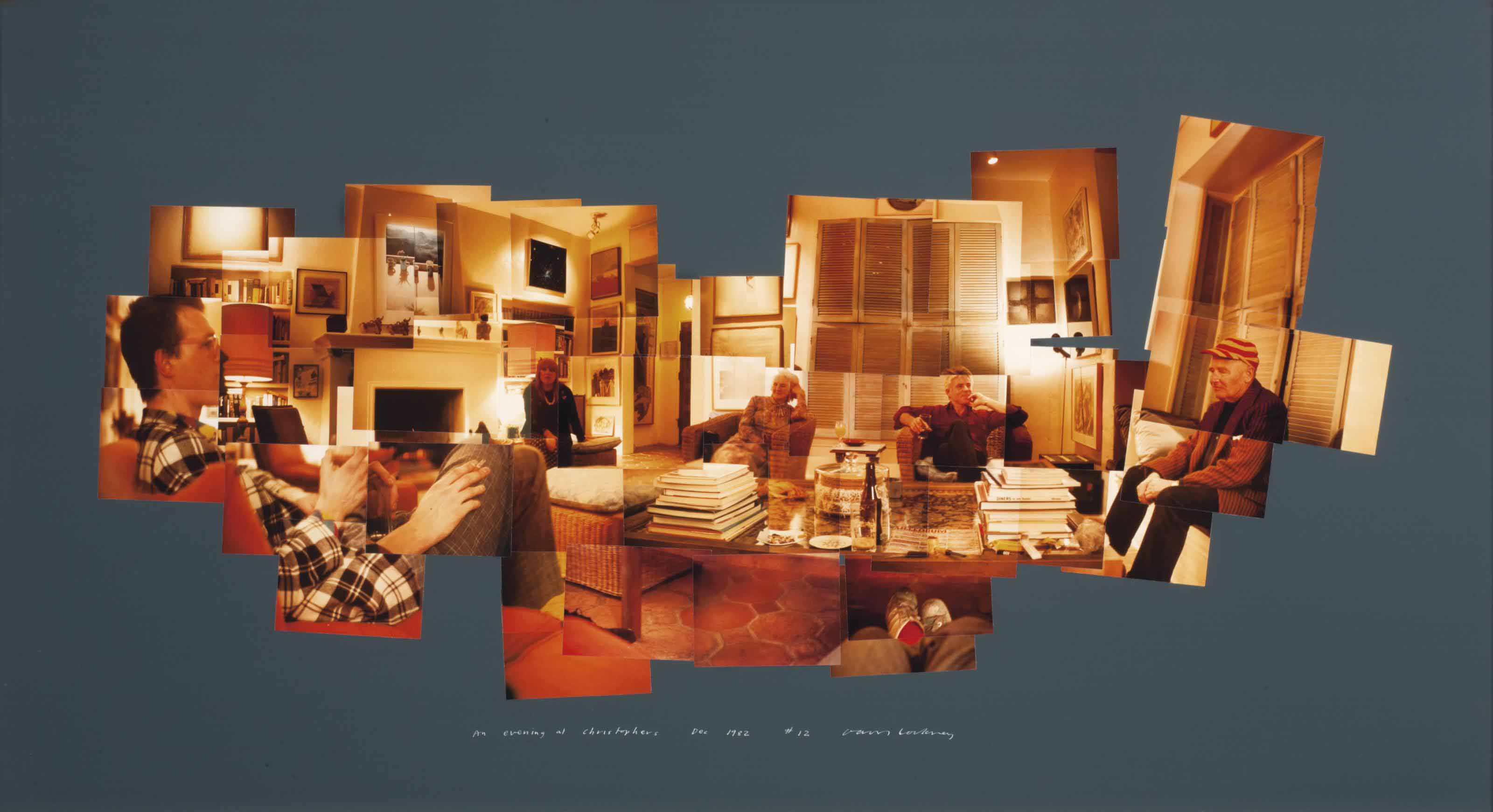 An Evening at Christopher's, Santa Monica, Dec. 1982 (Weschler Pl. 85) 

