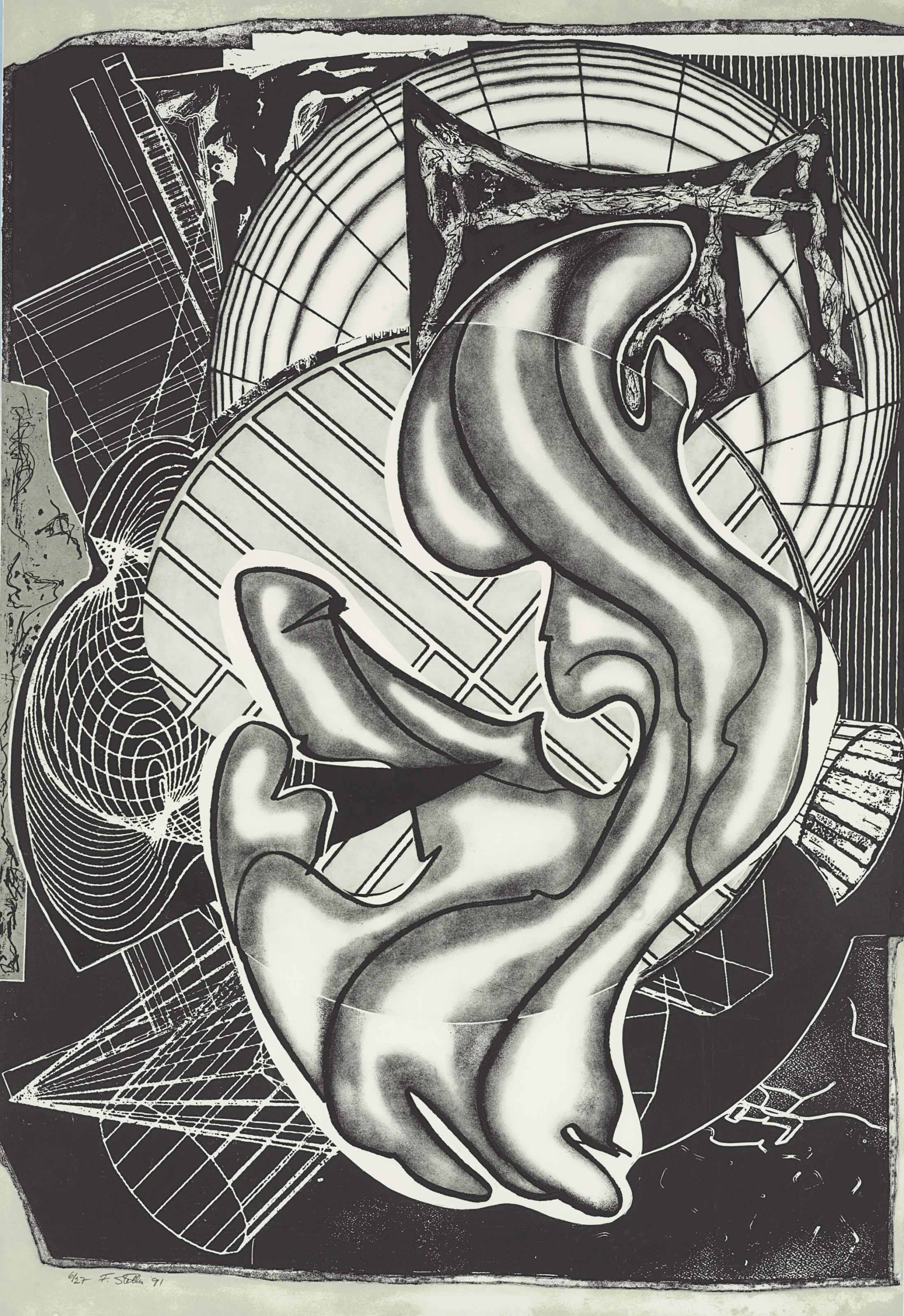 Stubb and Flask Kill a Right Whale, from Moby Dick Engravings 
