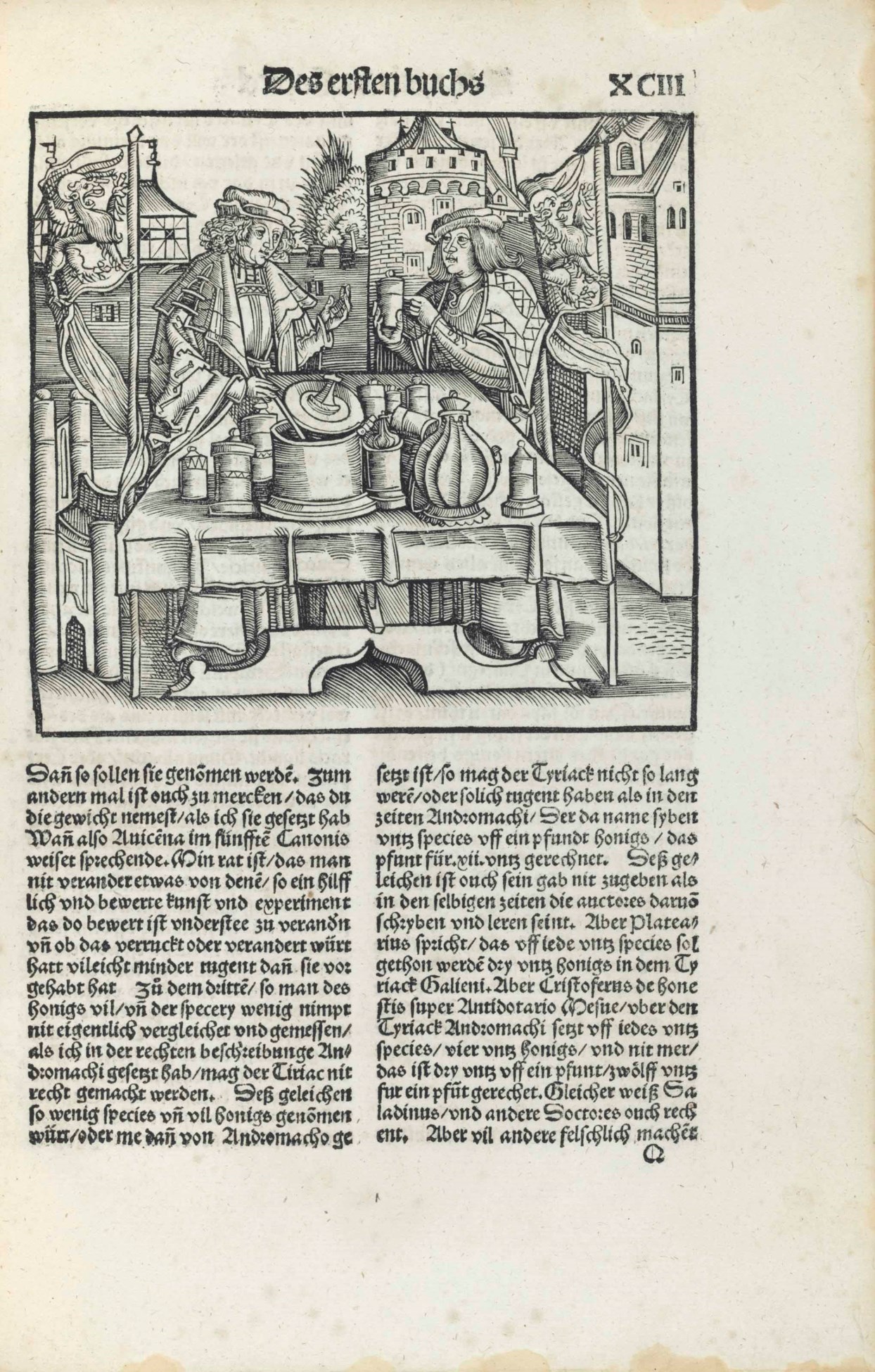 BRUNSCHWIG, Hieronymus (ca 1450ca 1512). [Grosses Destillierbuch in