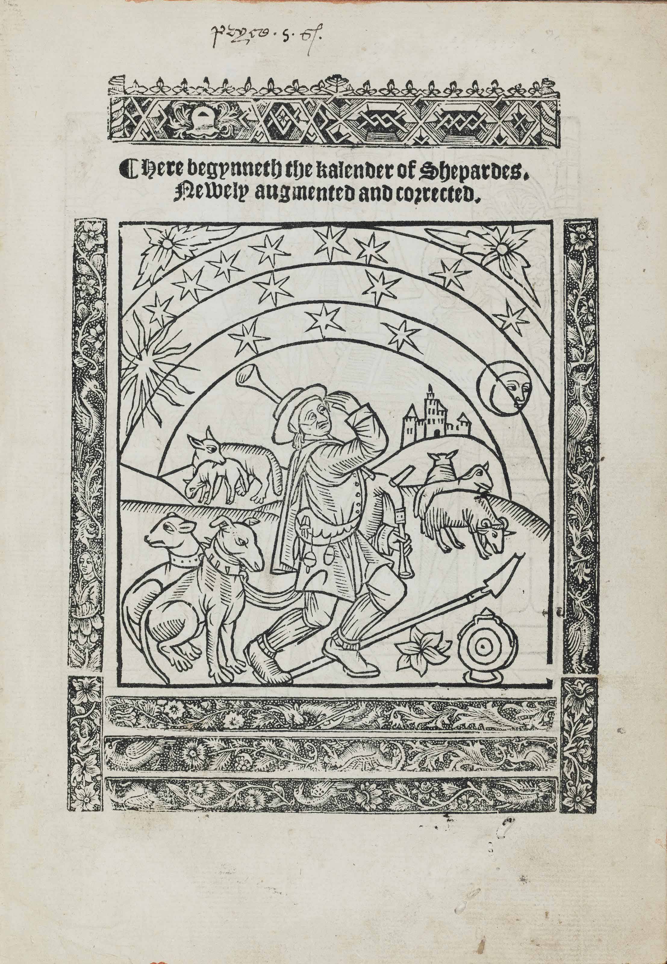 [SHEPHERD'S CALENDAR]. Here the kalender of Shepardes. Newly