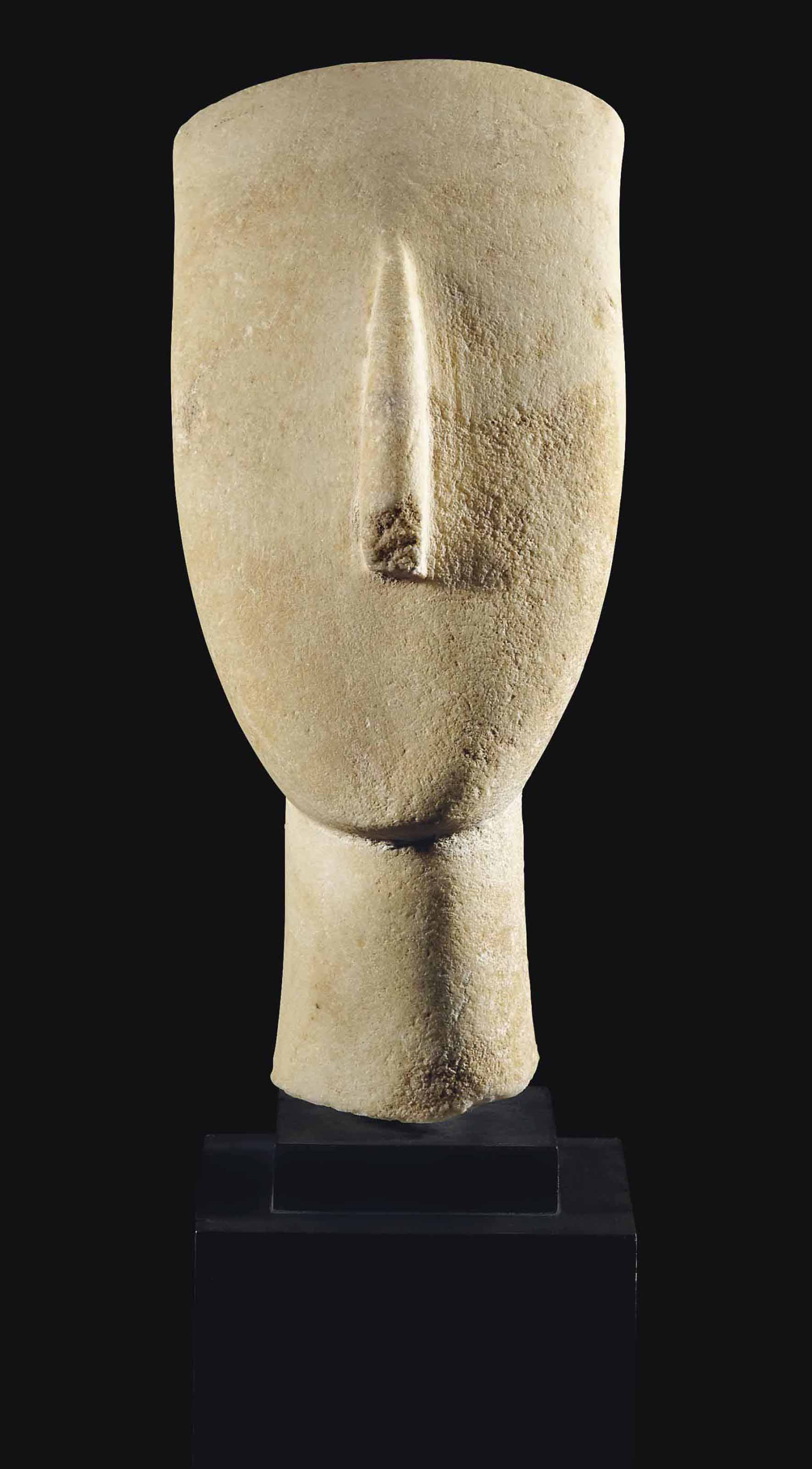 cycladic marble figures