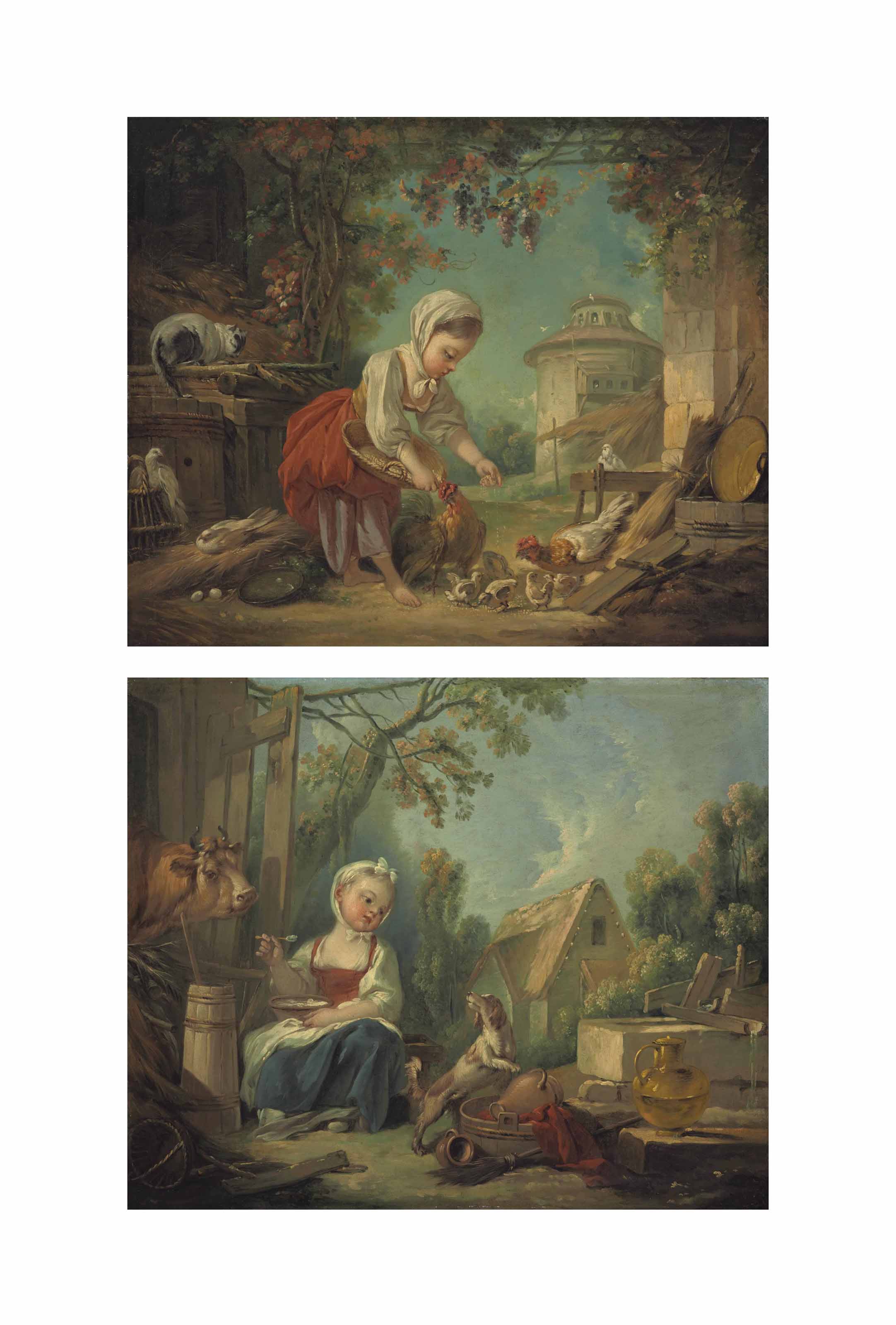 Morning coffee painting by françois boucher picture