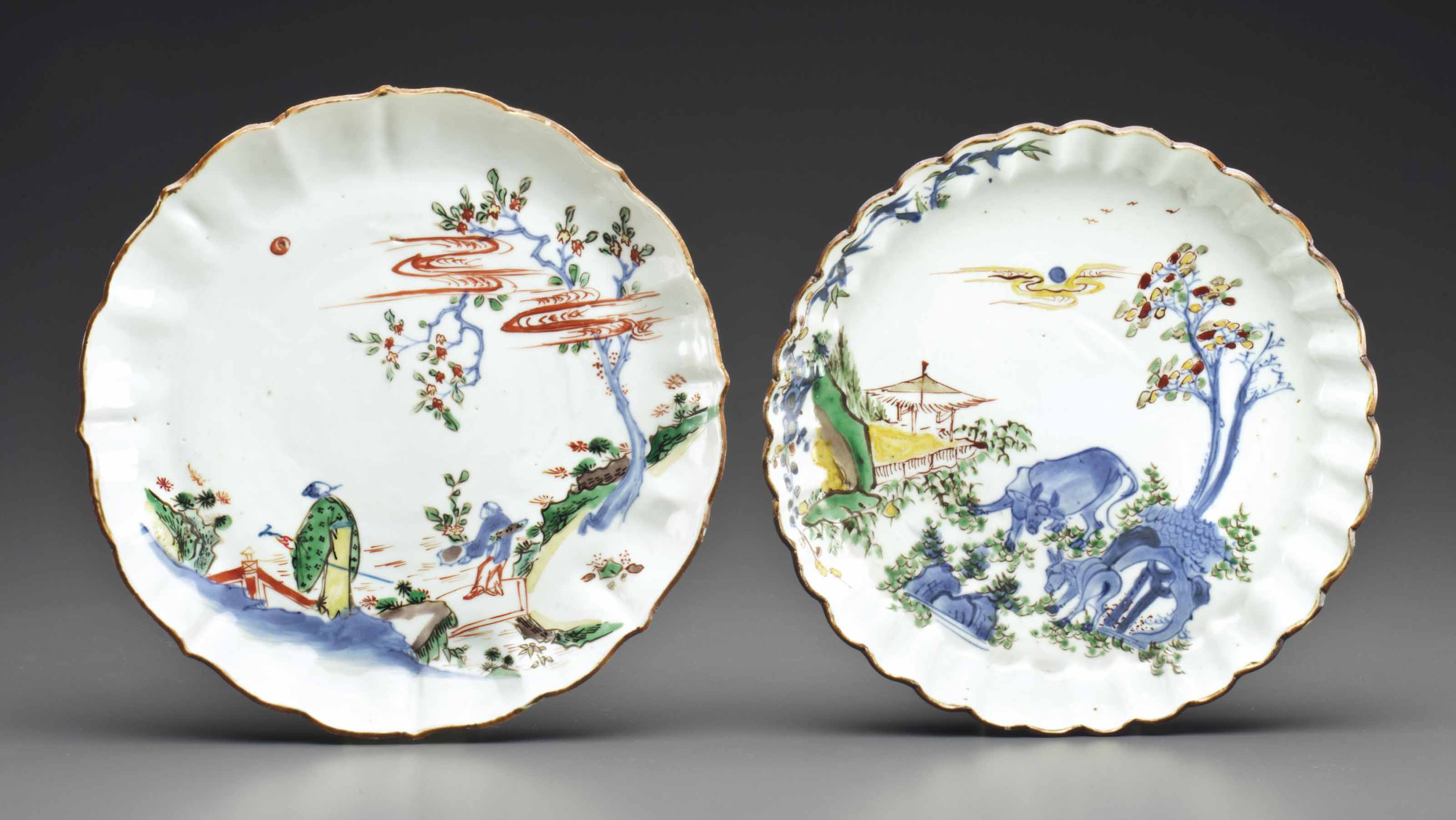 元青花花卉紋八棱式玉壺春瓶, YUAN DYNASTY (1279-1368