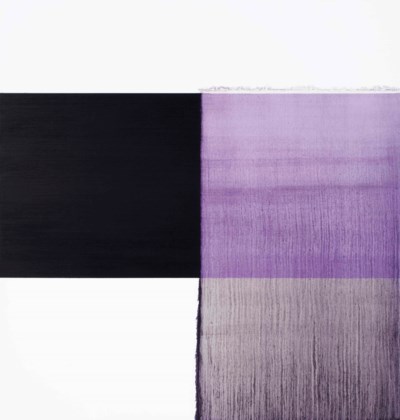 Callum Innes (b. 1962) , Exposed Painting Schevening Black ...