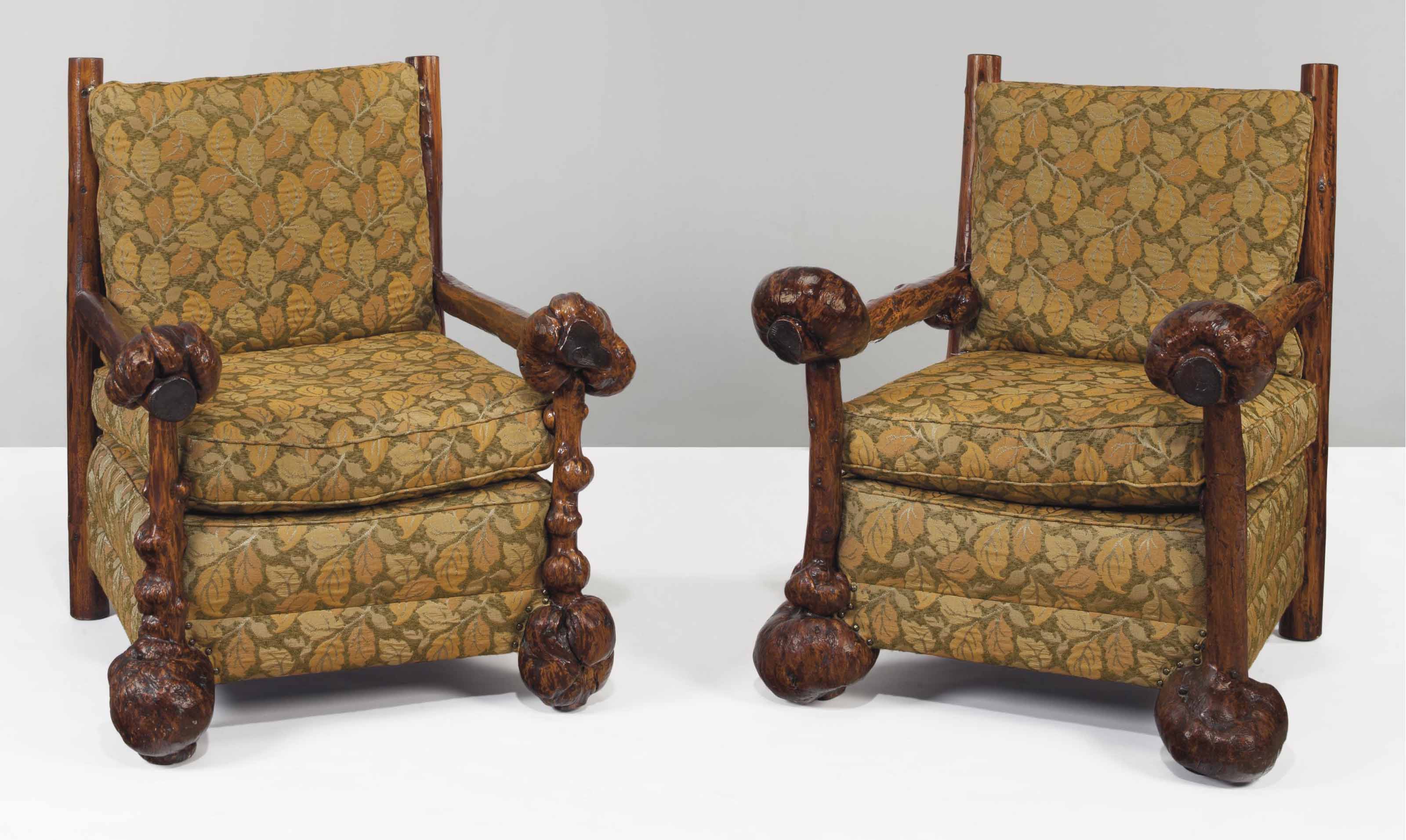 Thomas Molesworth 1890 1977 A Pair Of Armchairs Circa