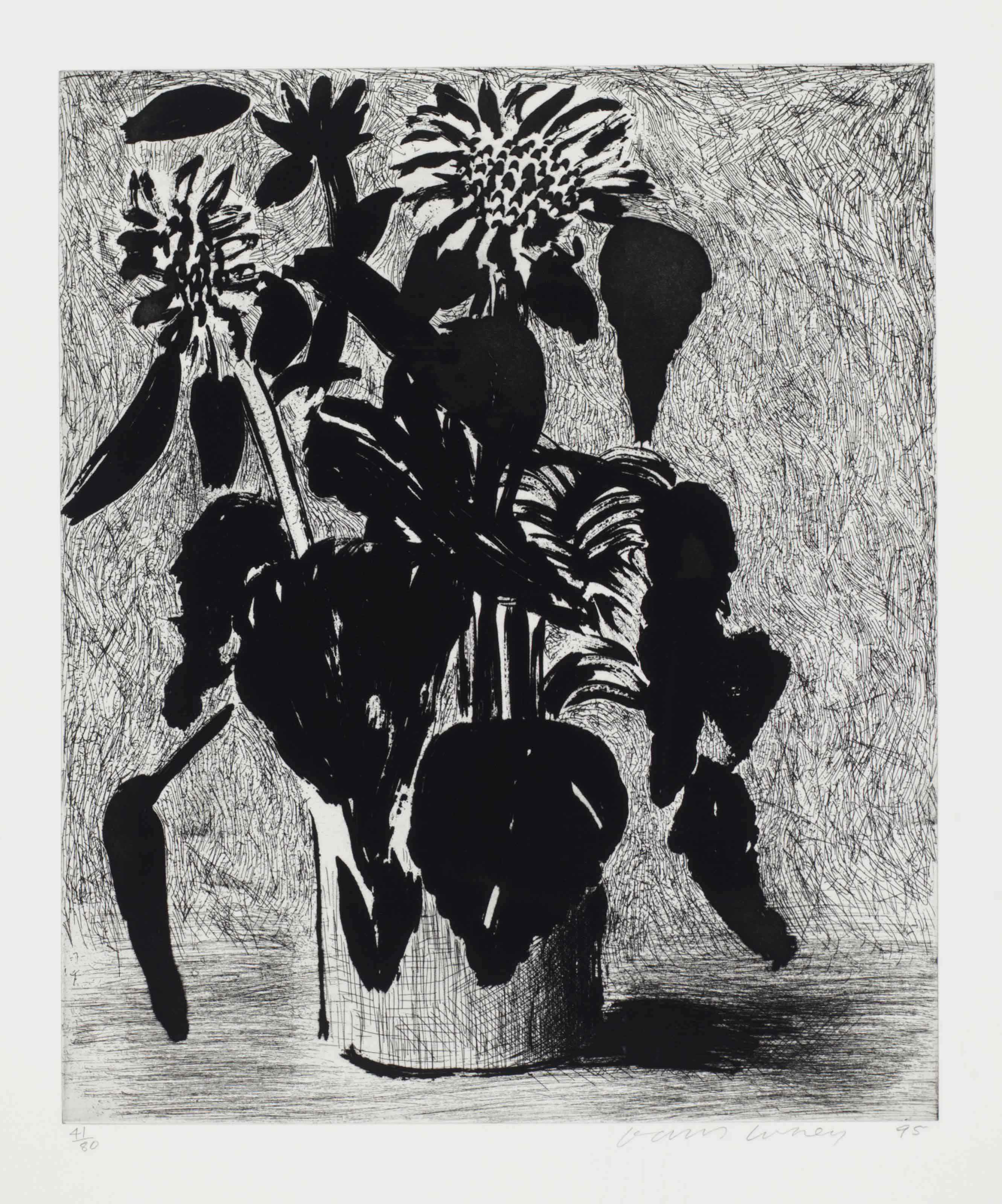 DAVID HOCKNEY (b. 1937) , Sunflowers, I | Christie's