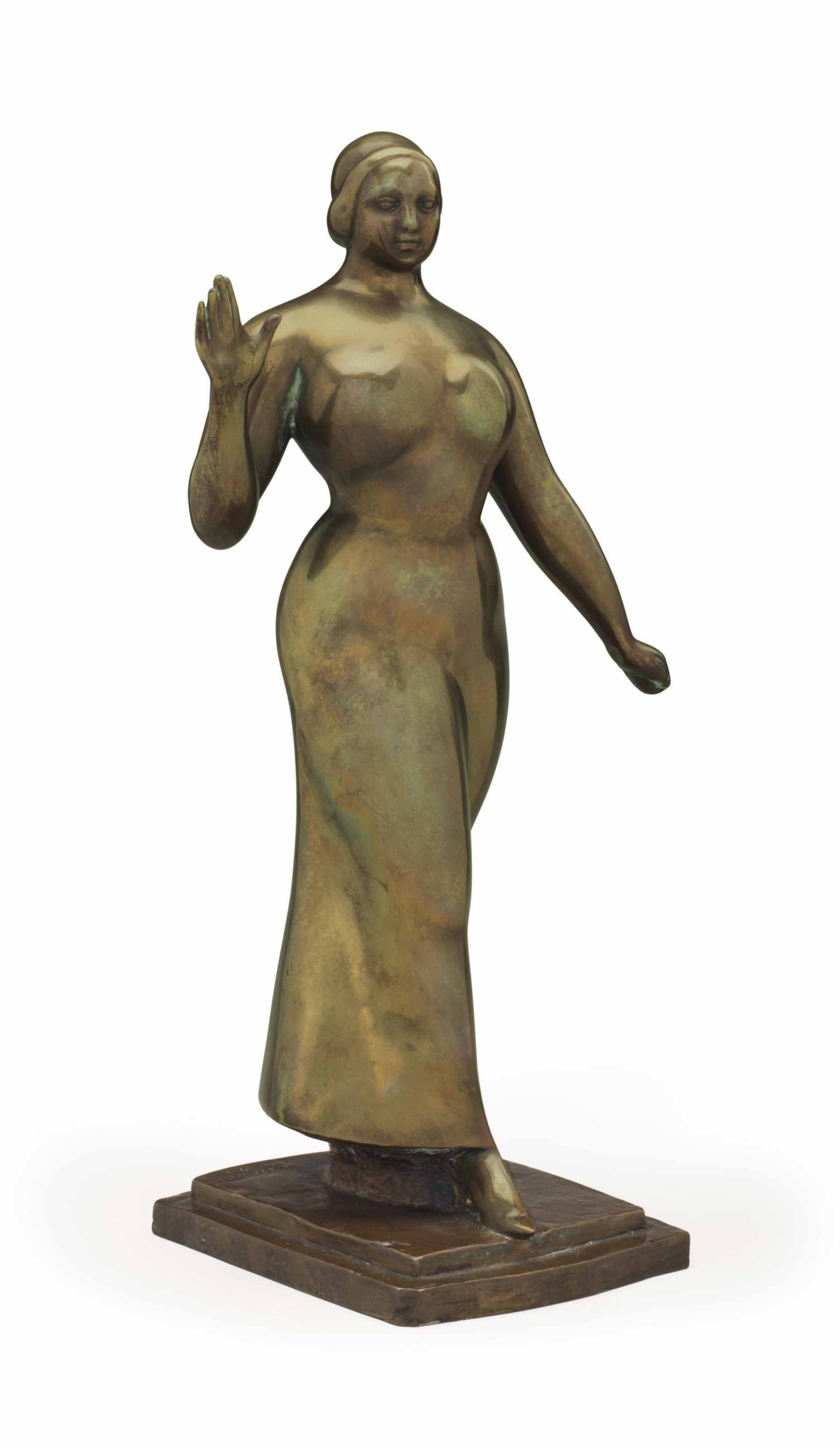 gaston lachaise floating figure