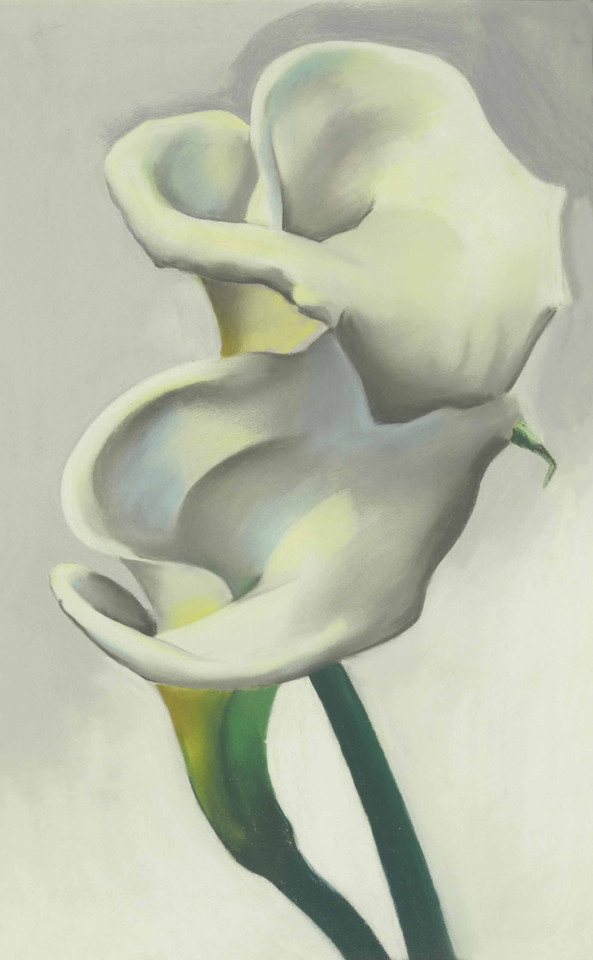 O'Keeffe (18871986) , Two Calla Lilies Together Christie's