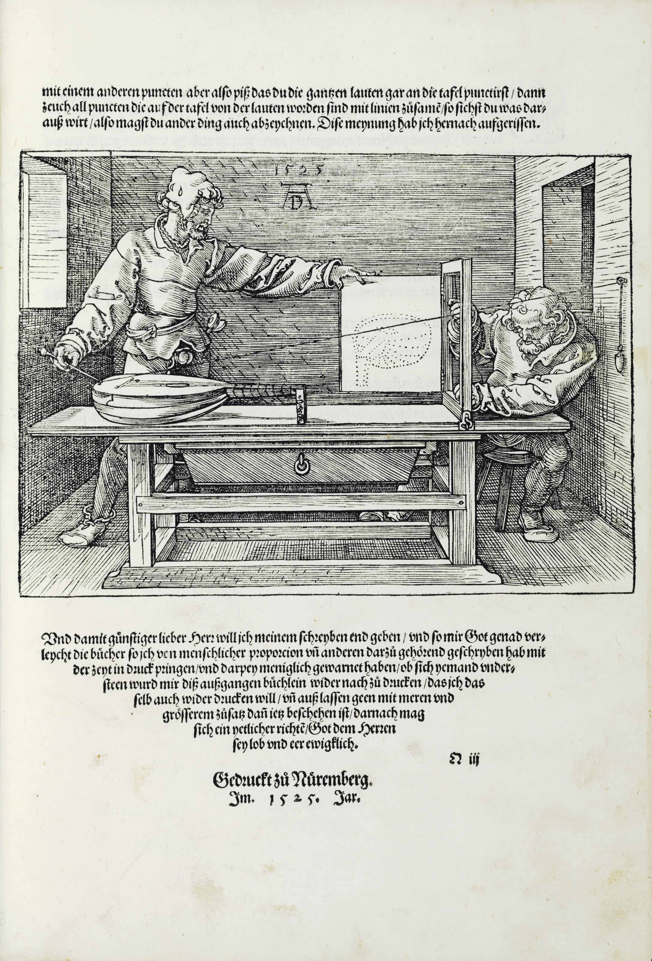 DÜRER, Albrecht (14711528). Underweysung der messung, mit