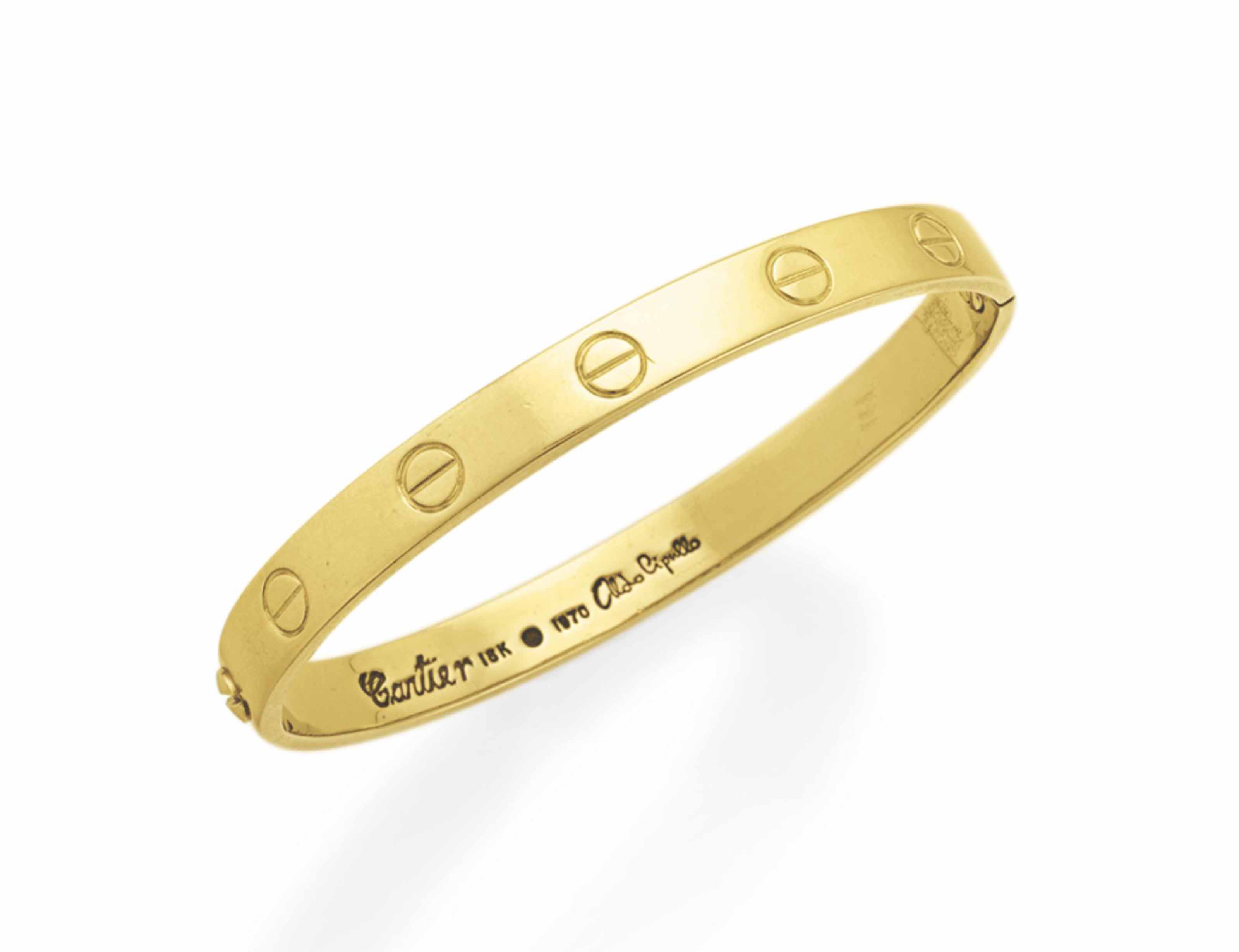 how much is the cartier gold love bracelet