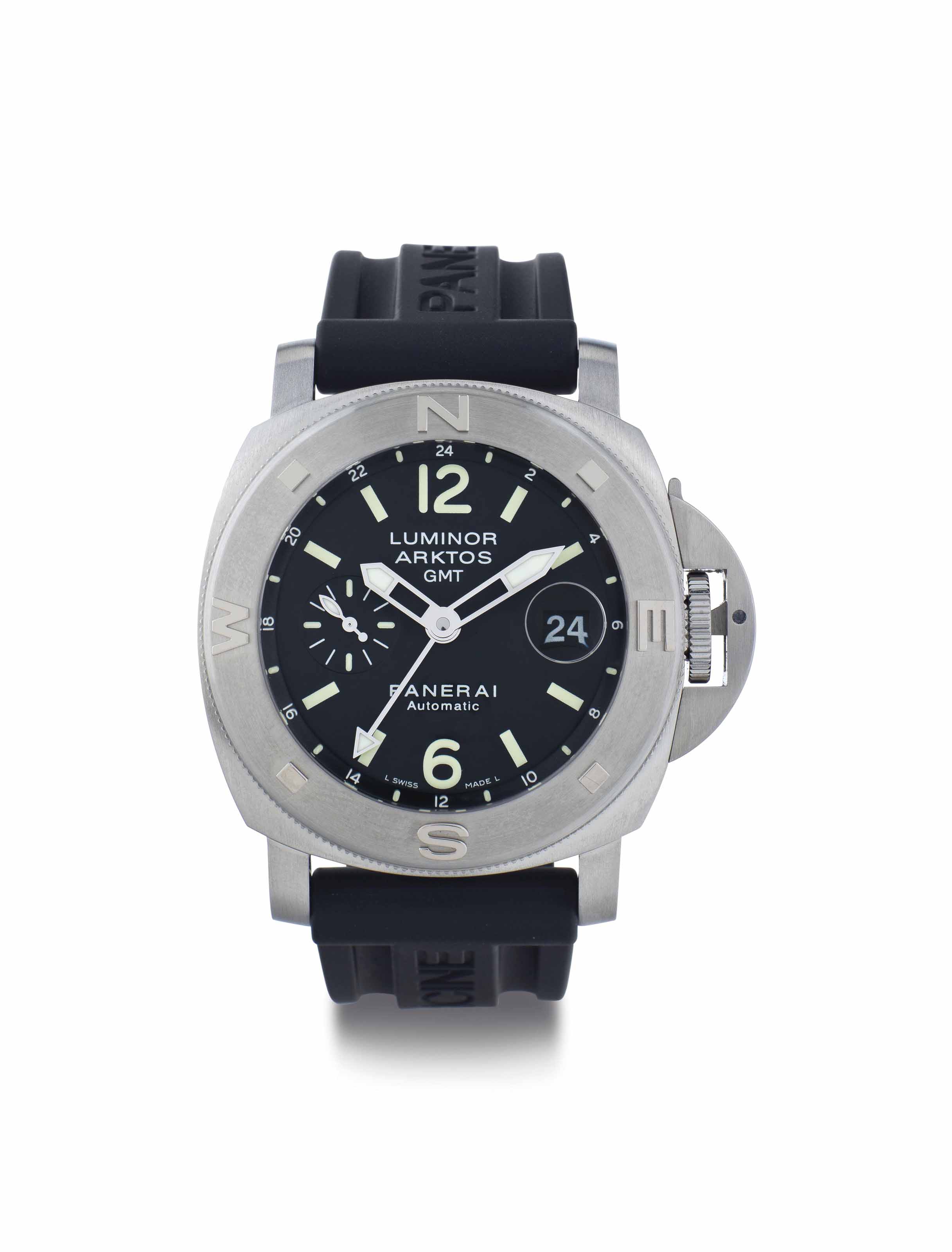 panerai dual time zone