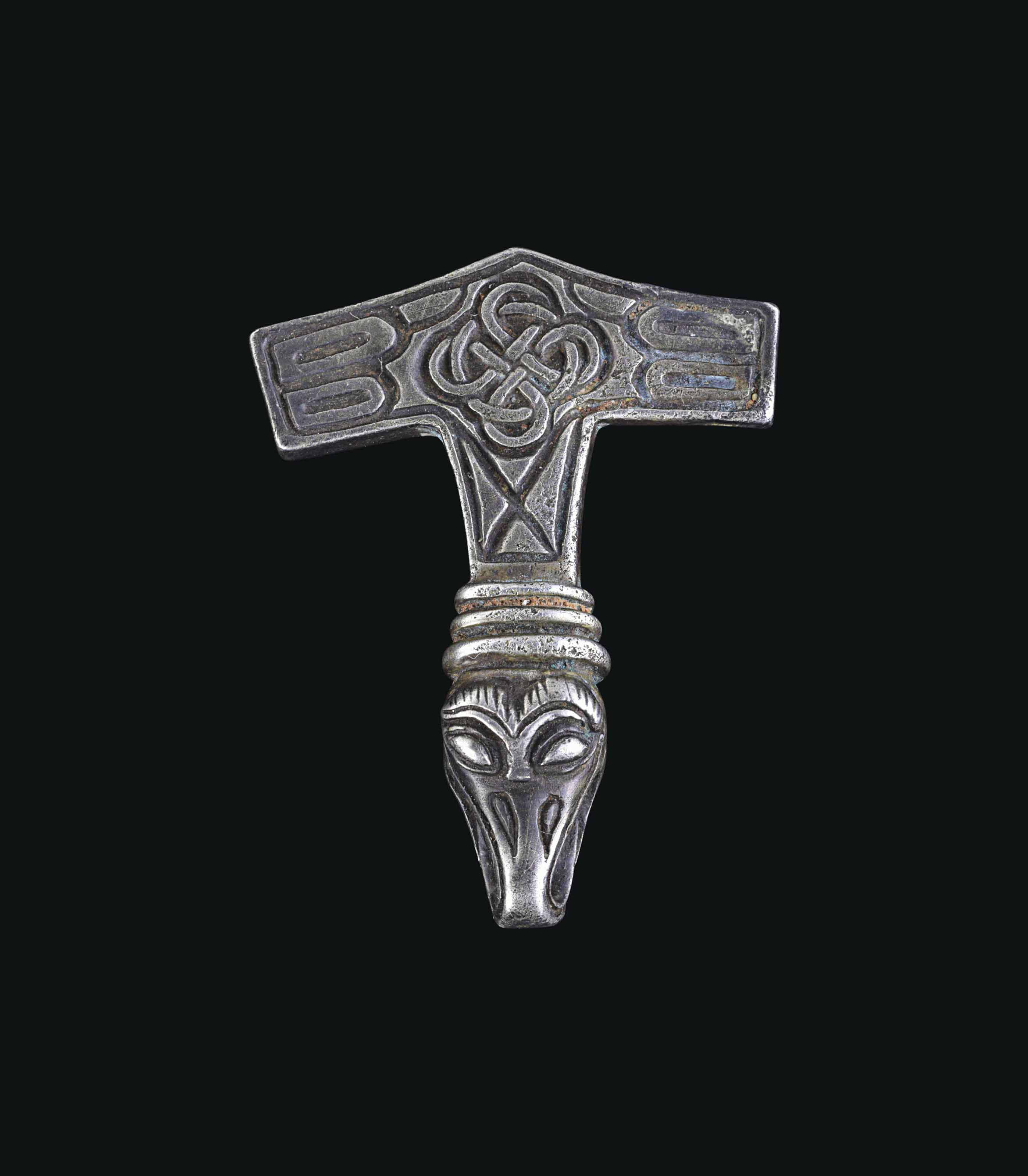 A Viking Silver Pendant Circa 10th Early 11th Century A D