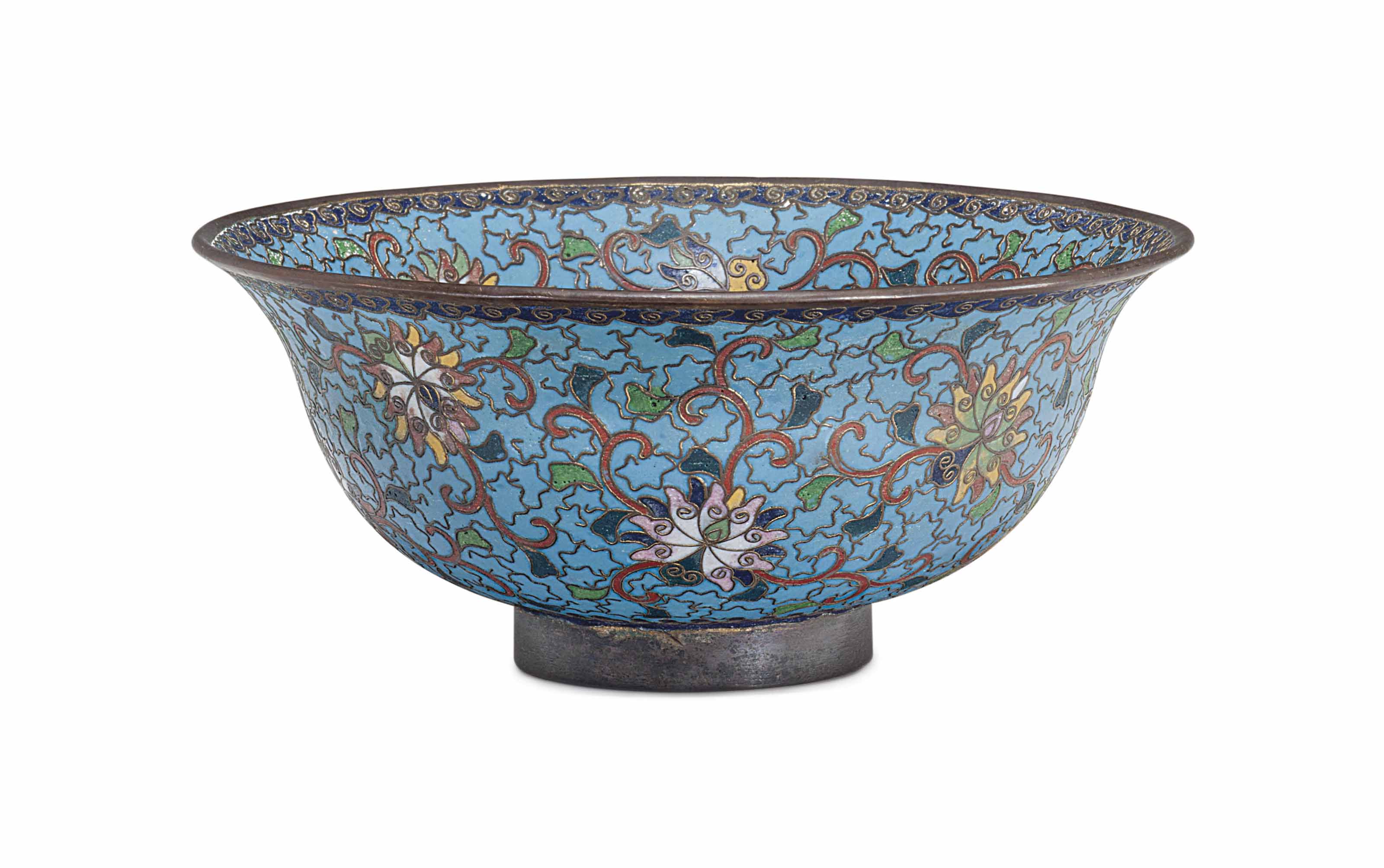A CHINESE CLOISONNE ENAMEL BOWL , 19TH CENTURY Christie's