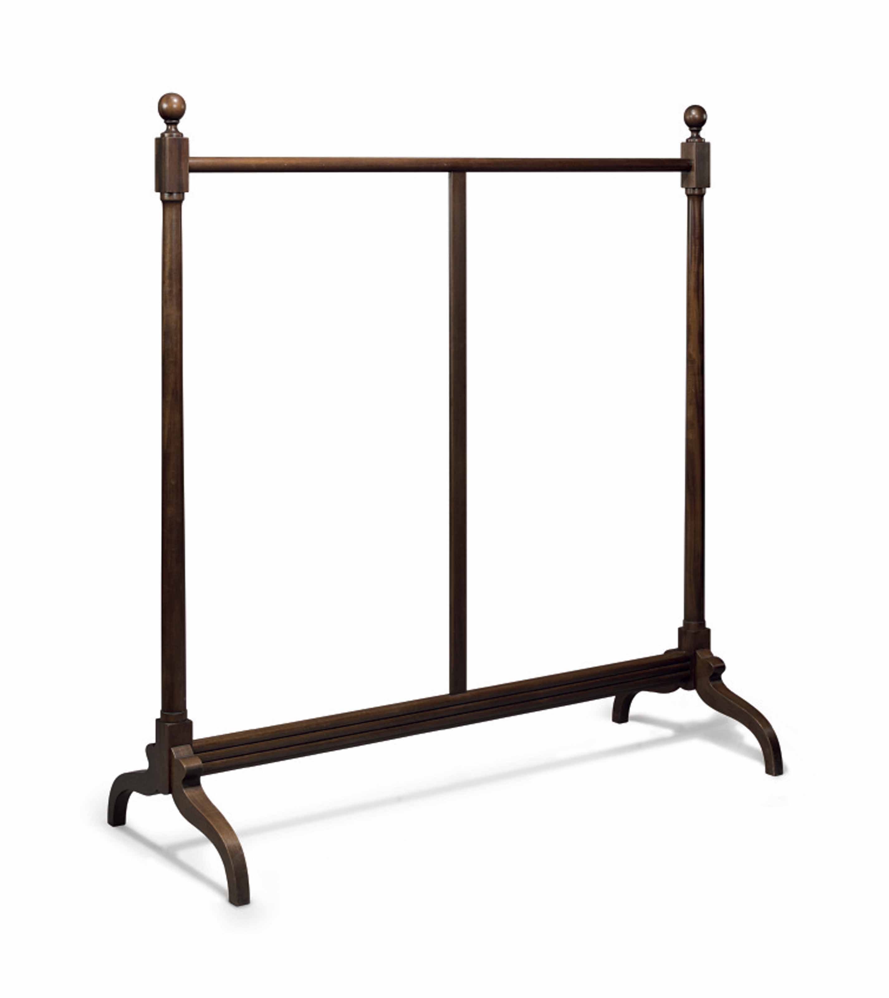 AN ENGLISH MAHOGANY COAT RACK , IN THE III STYLE, 20TH CENTURY Christie's