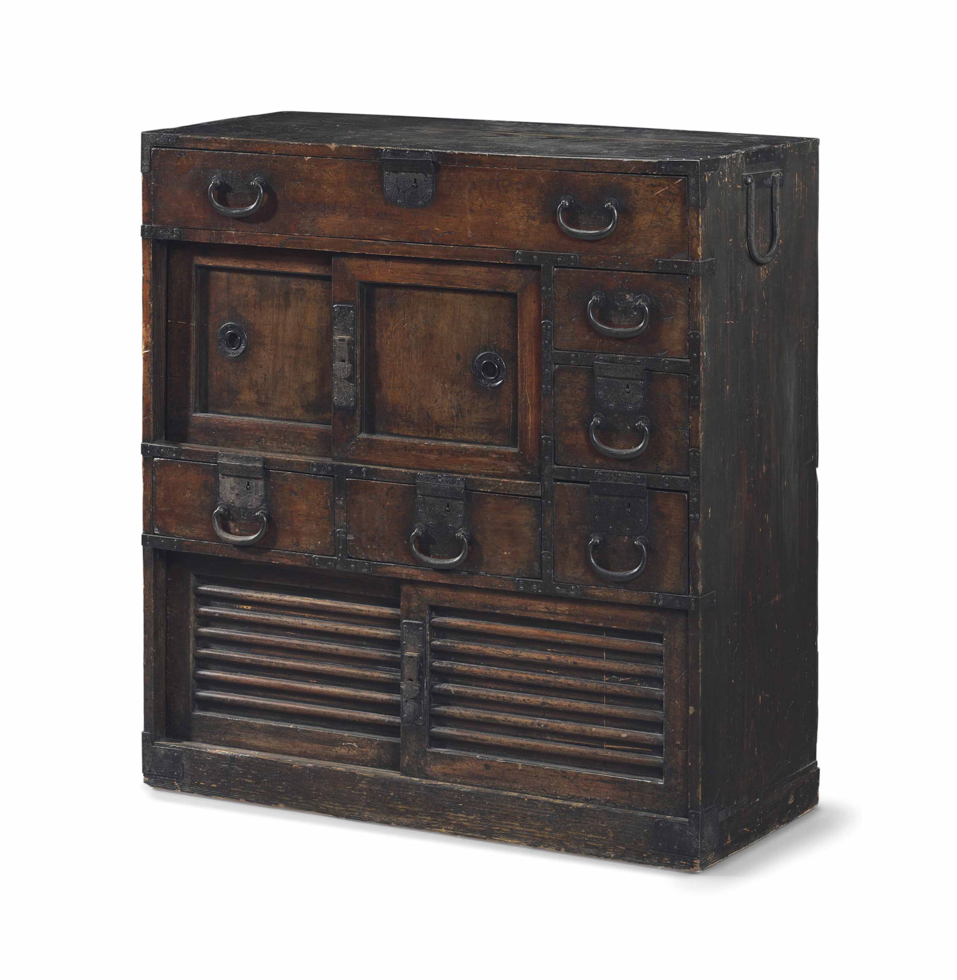 A JAPANESE TANSU CHEST , 19TH CENTURY Christie's