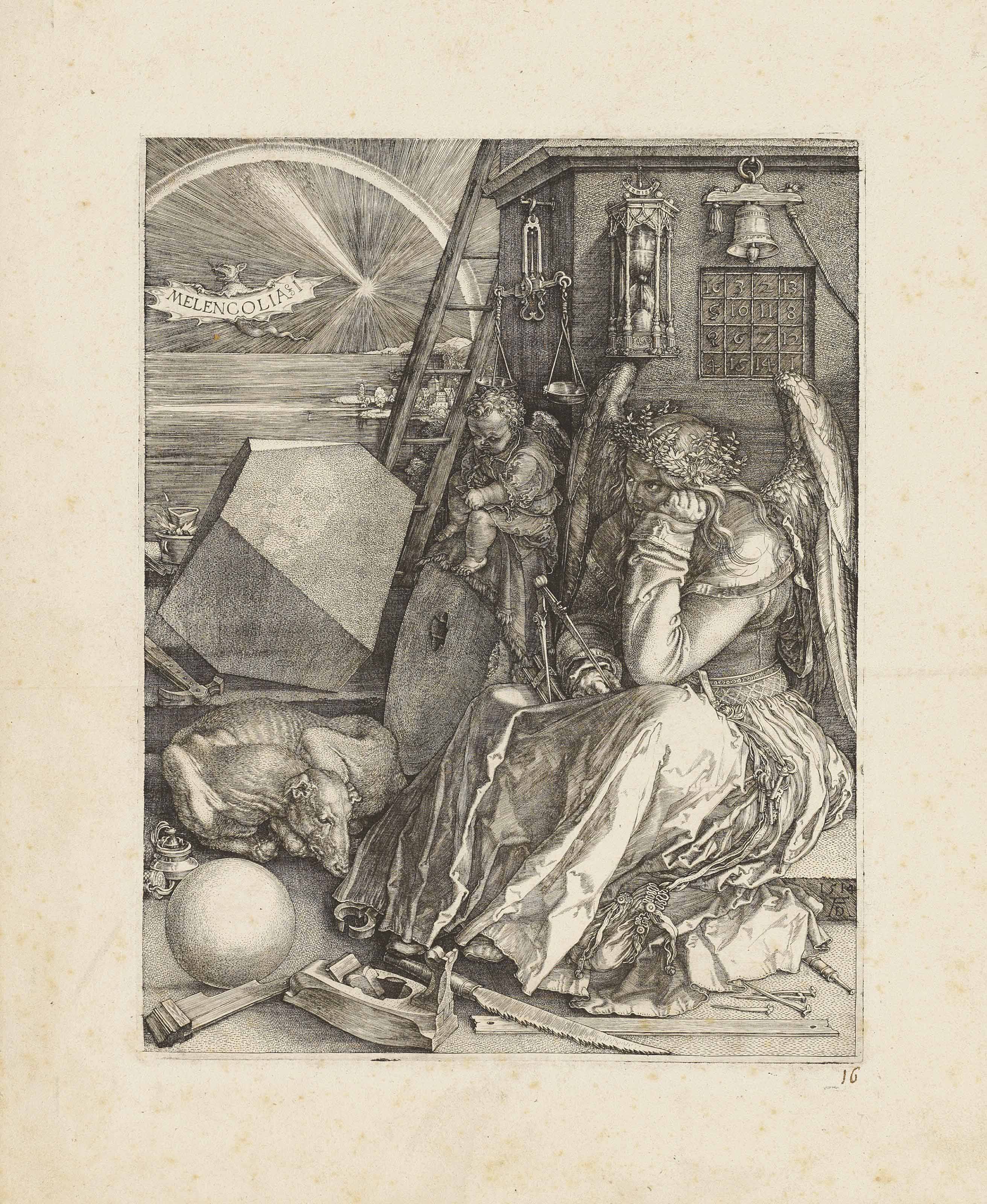 Melencolia I
(B. 74; M., Holl. 75; S.M.S. 71)
