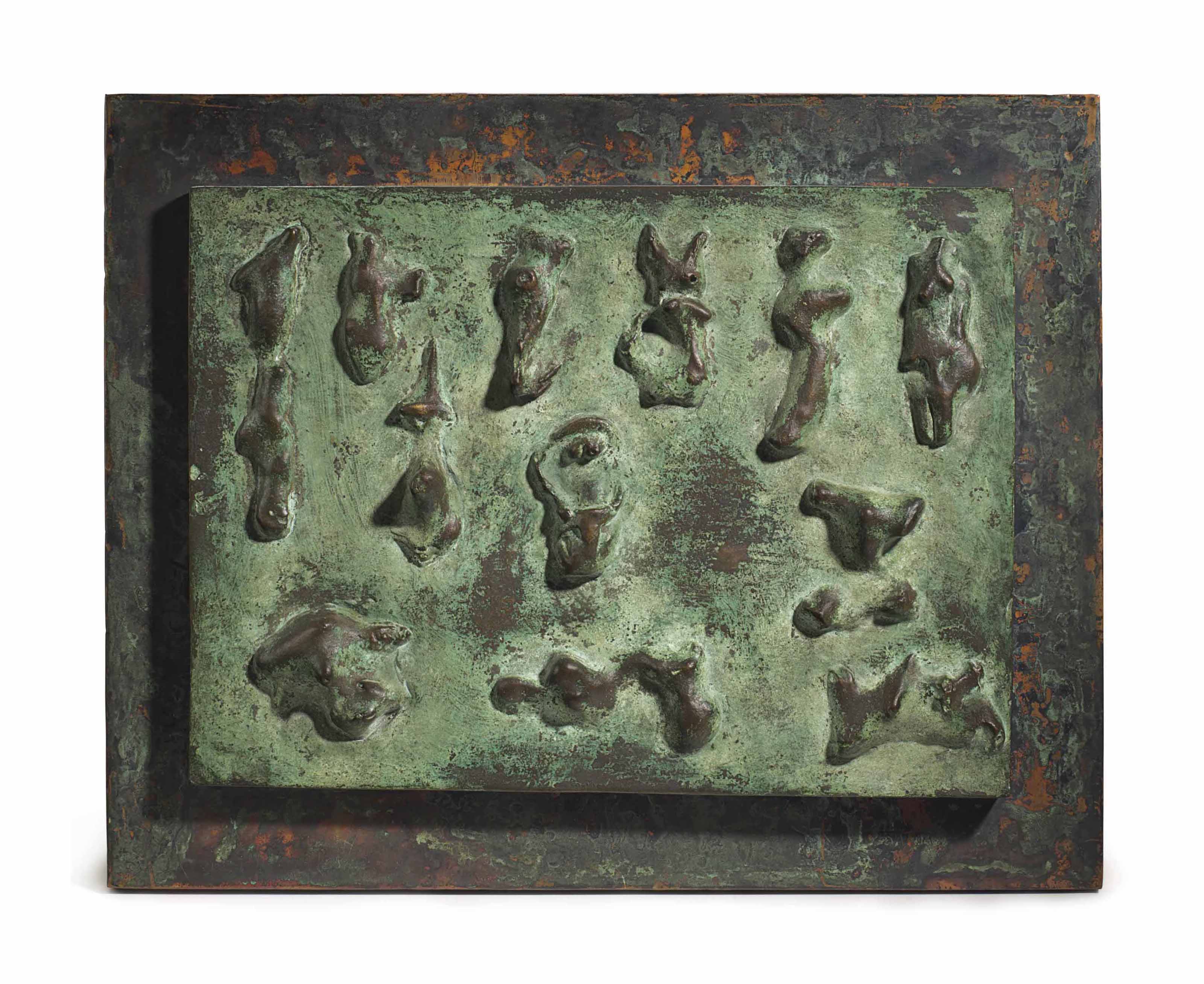 Wall Relief: Maquette No. 9 
