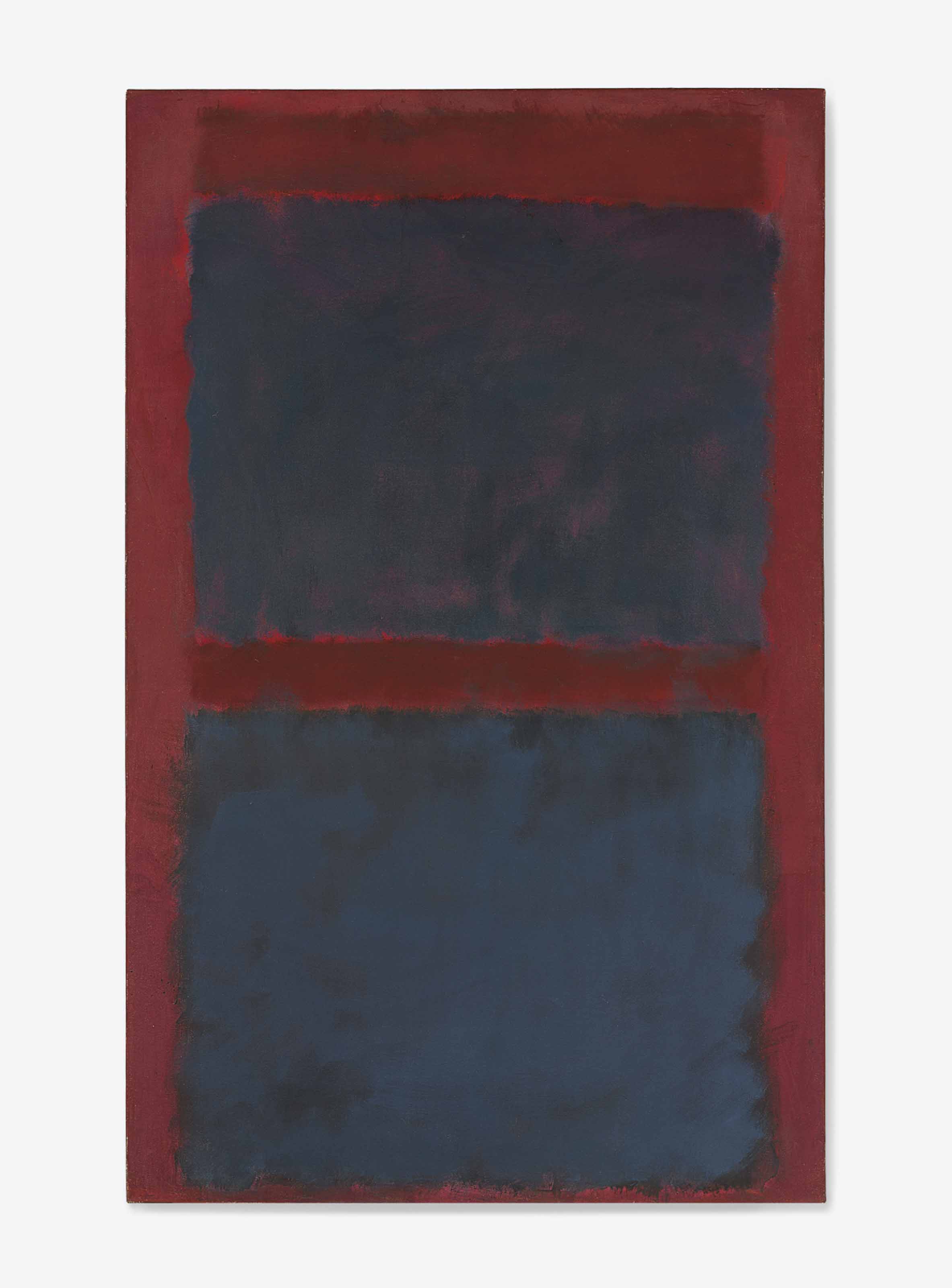 Color field painting picture