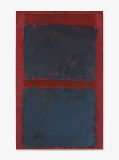 Color field painting picture