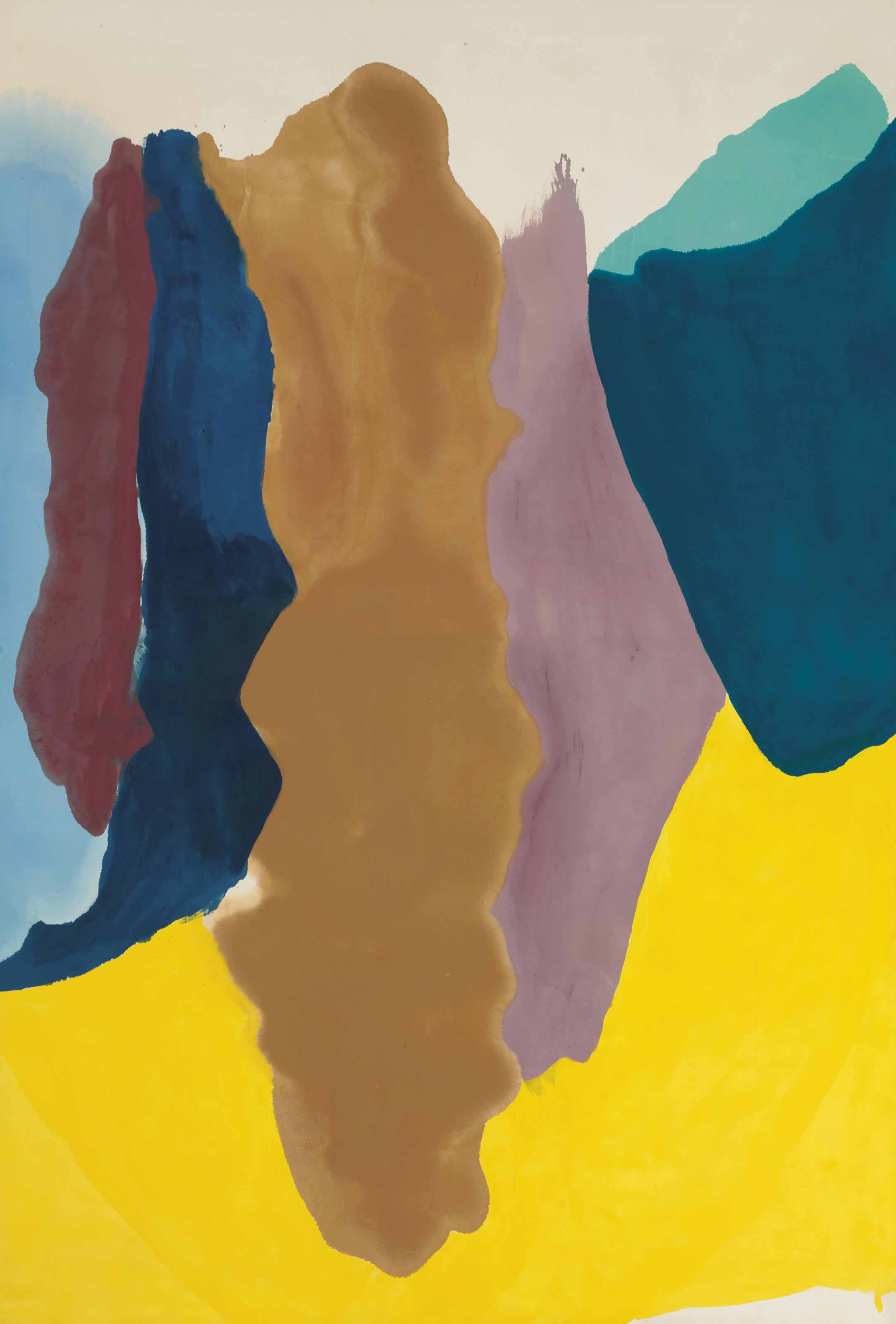 Helen Frankenthaler (19282011) , Cinnamon Burn Christie's