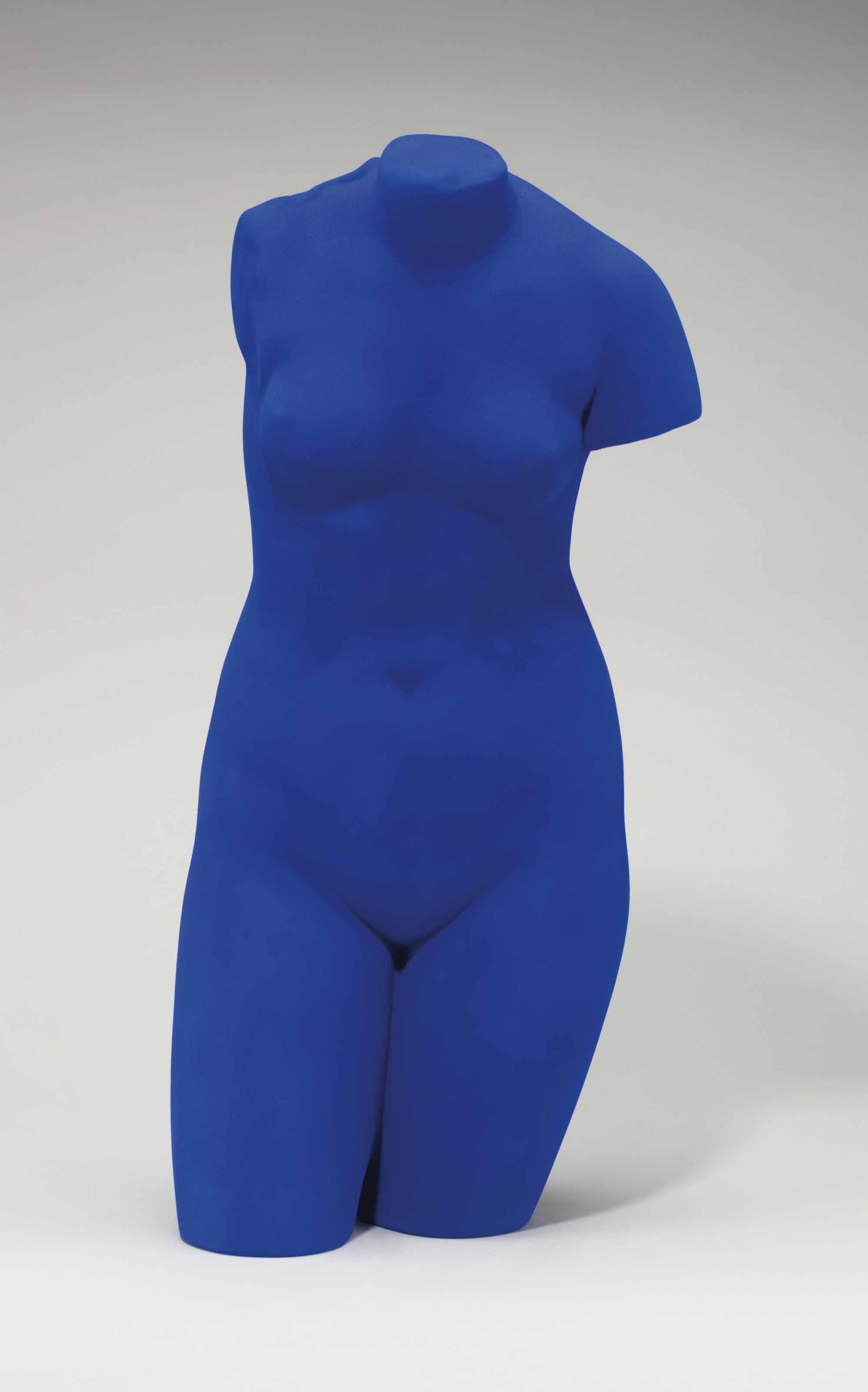 Yves Klein (19281962) , La Vénus D'Alexandrie (Vénus bleue) Christie's
