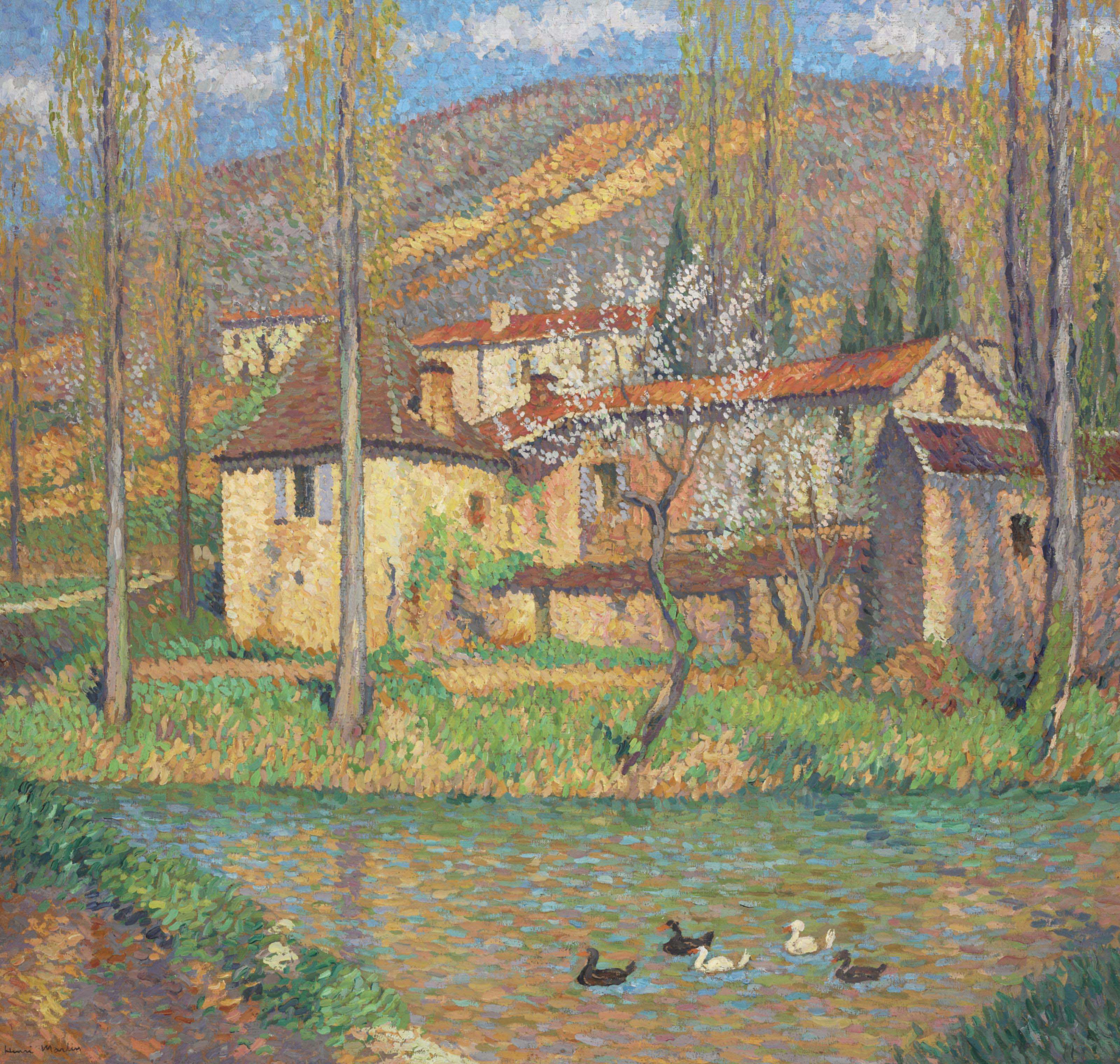 Мартэн. Анри Мартен. Анри Мартен художник. Анри Мартен 1950. Henri Martin картины.