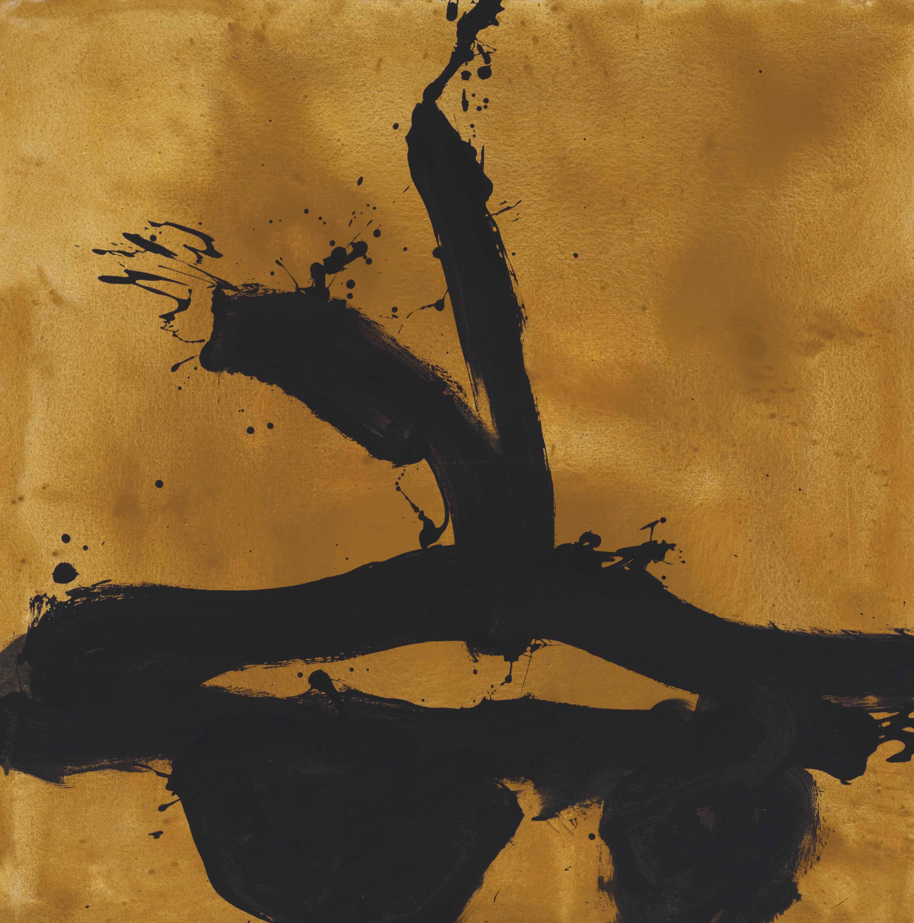 Robert Motherwell (19151991) , Black Figuration No. 2 Christie's
