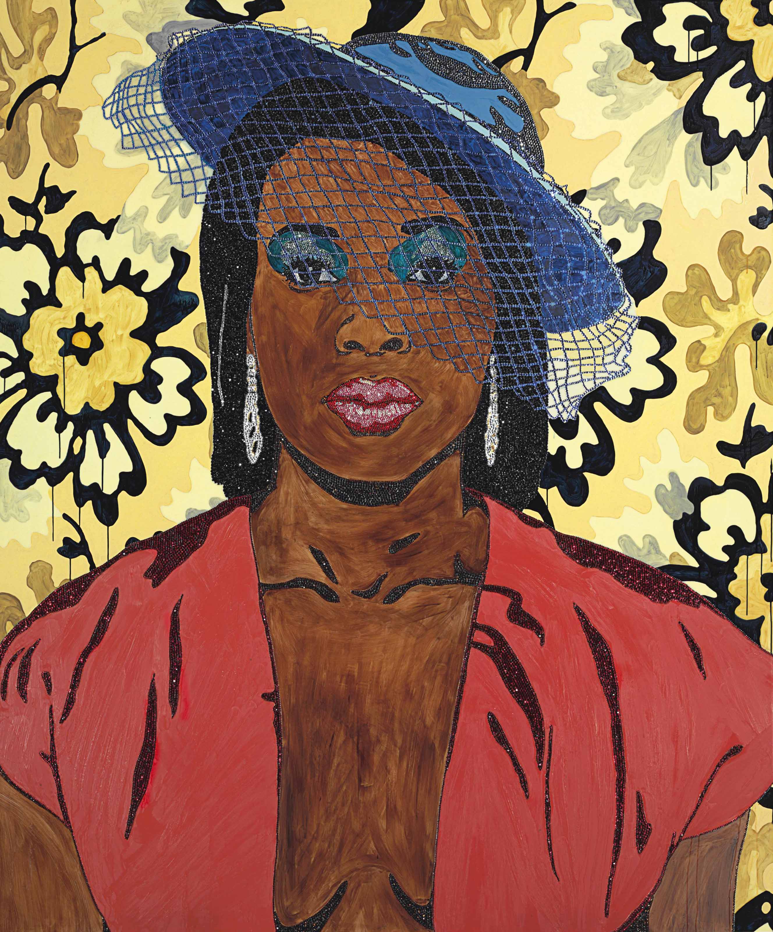 Mickalene Thomas B 1971 Qusuquzah Tres Belle Negresse 1