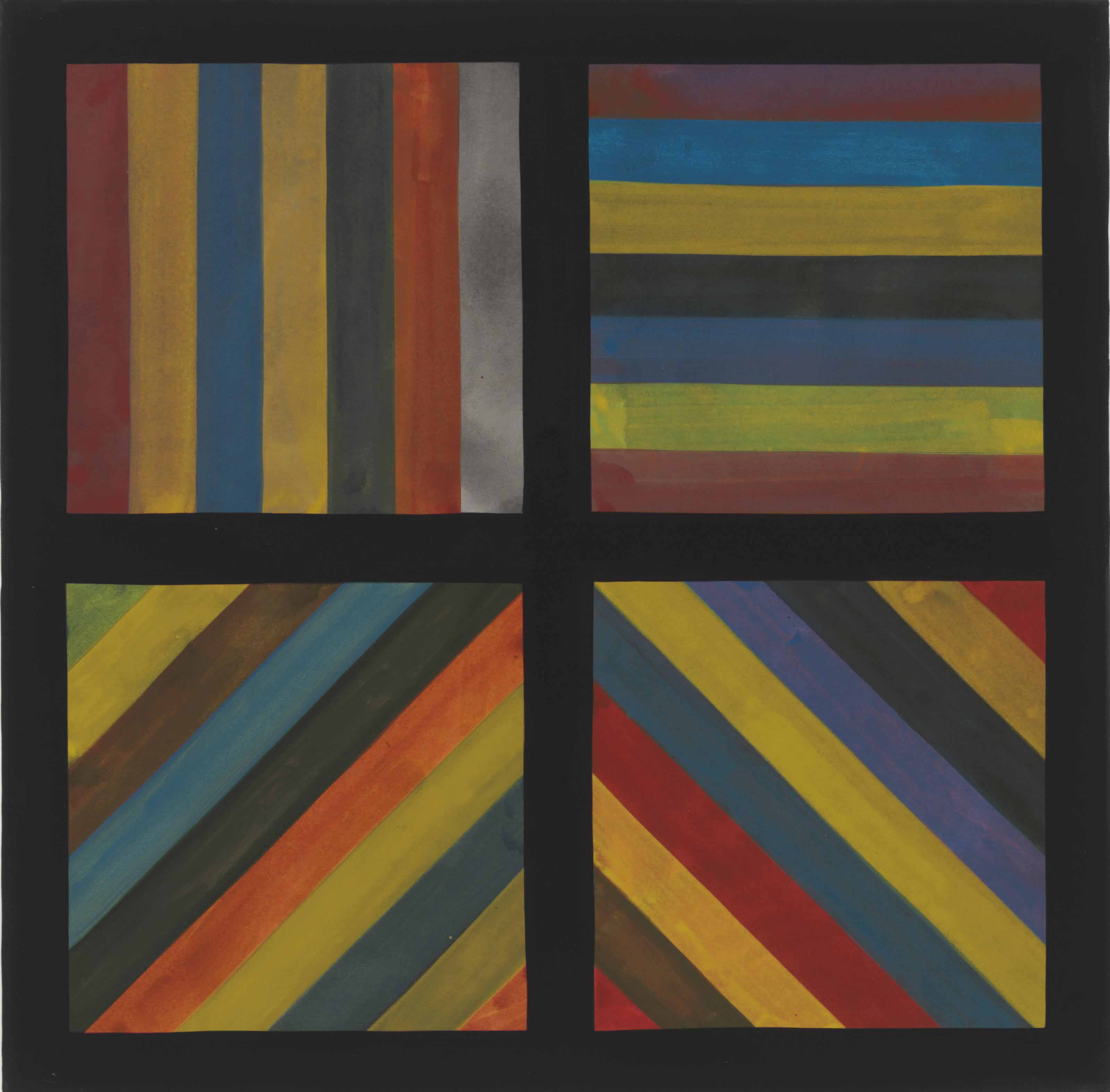 sol lewitt geometric figures & color