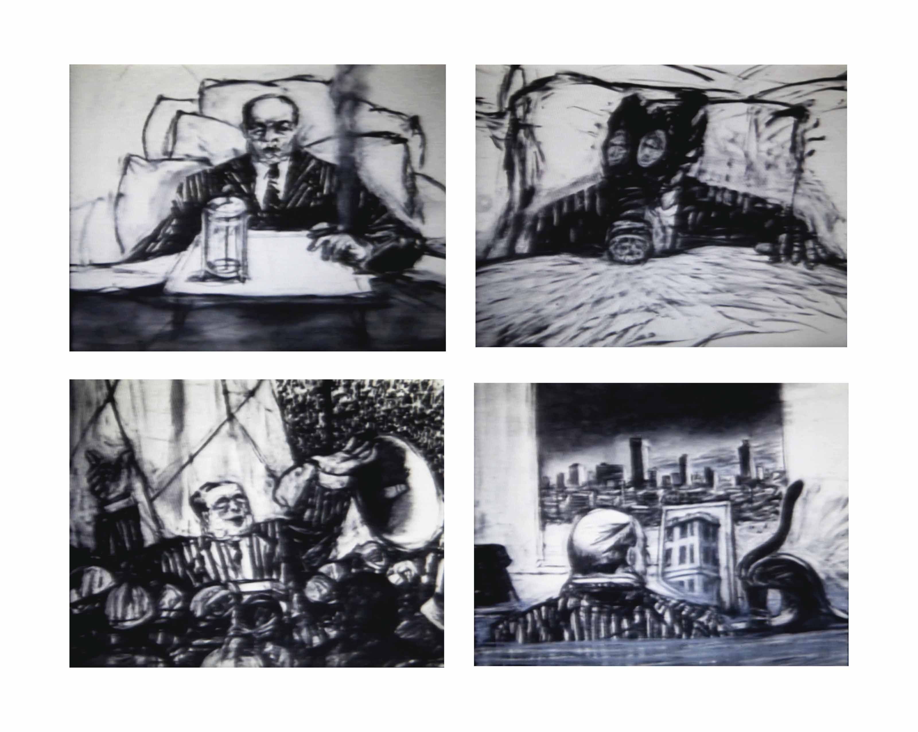WILLIAM KENTRIDGE (B. 1955) , Four Soho Eckstein Films