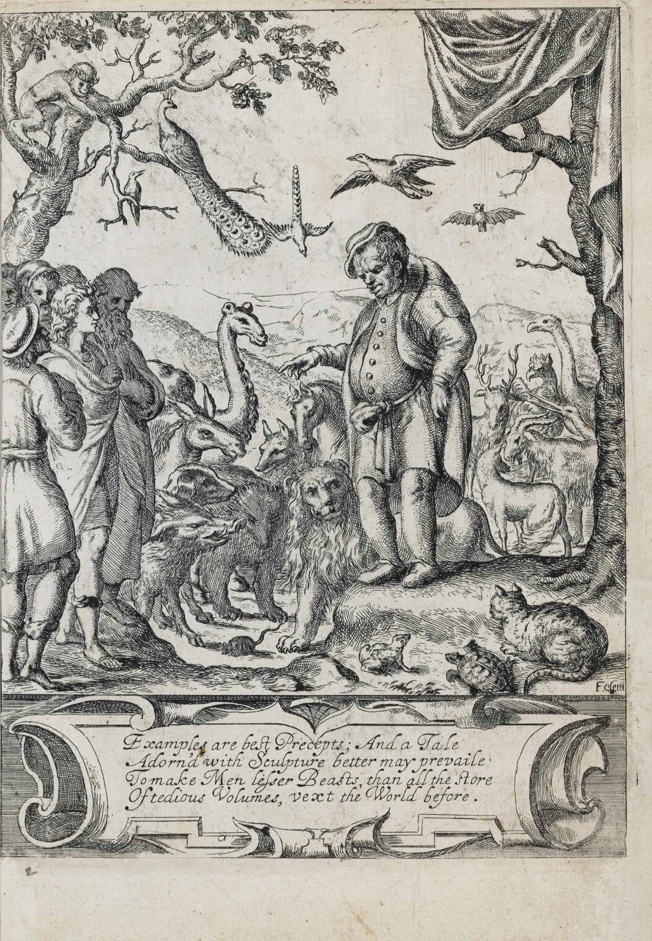 Aesop Ca 6 560 B C The Fabled Paraphras D In Verse And Adorn D With Sculpture