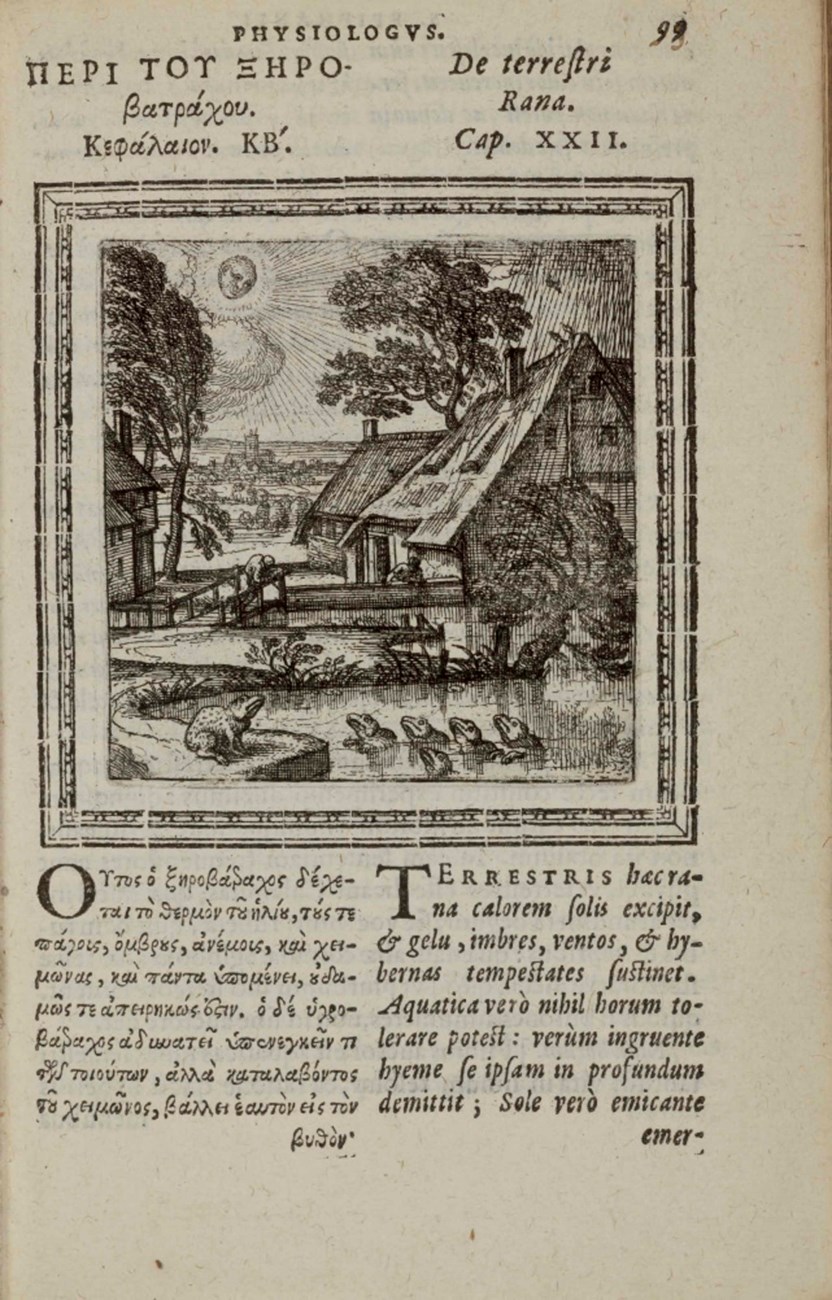 EPIPHANIUS of Constantia, Saint (ca. 315403). Ad physiologum. Eisudem