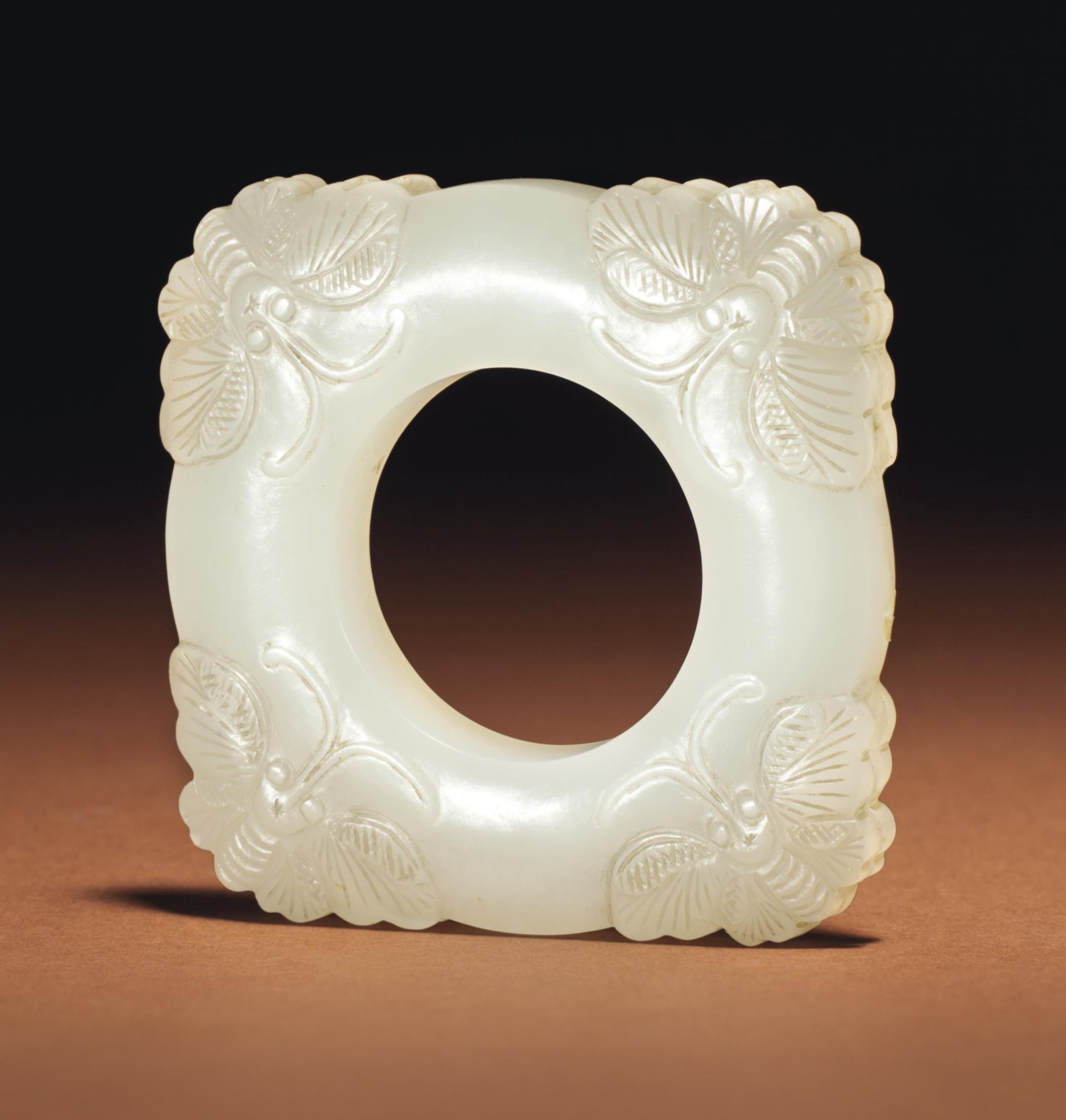 AN UNUSUAL WHITE JADE ORNAMENT , 18TH/19TH CENTURY Christie's