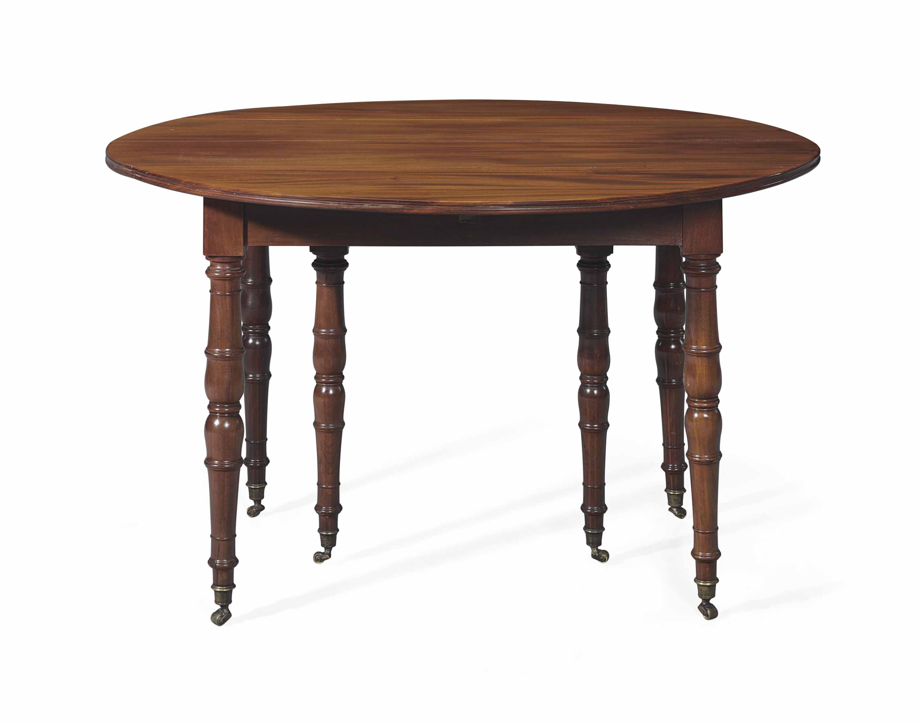 A Louis Philippe Mahogany Extending Dining Table Second Quarter