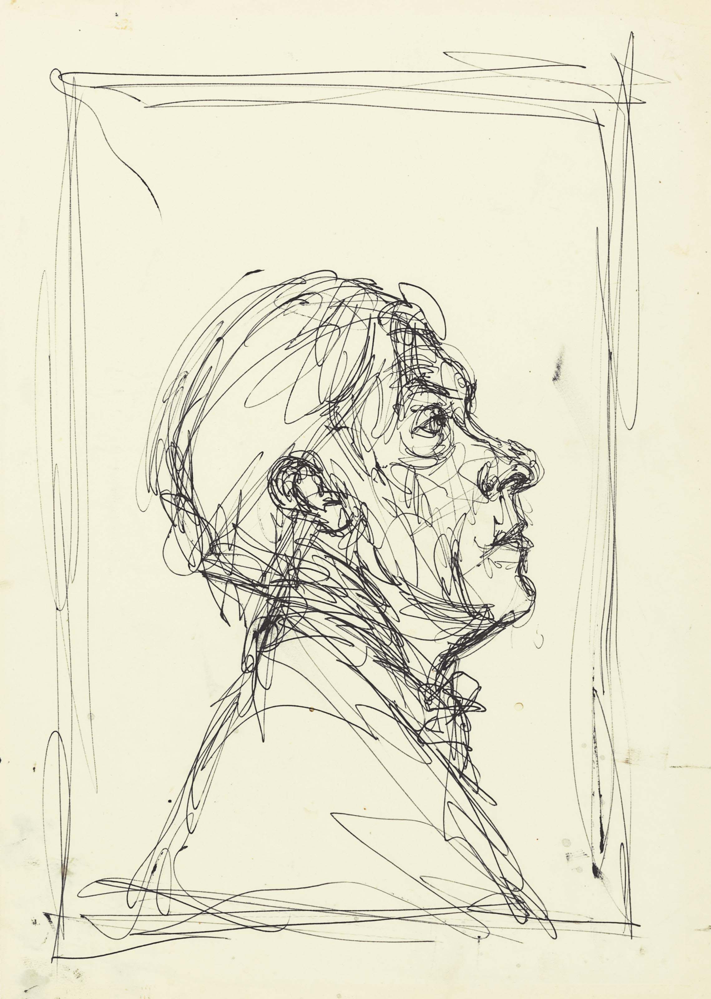 alberto giacometti gesture drawings