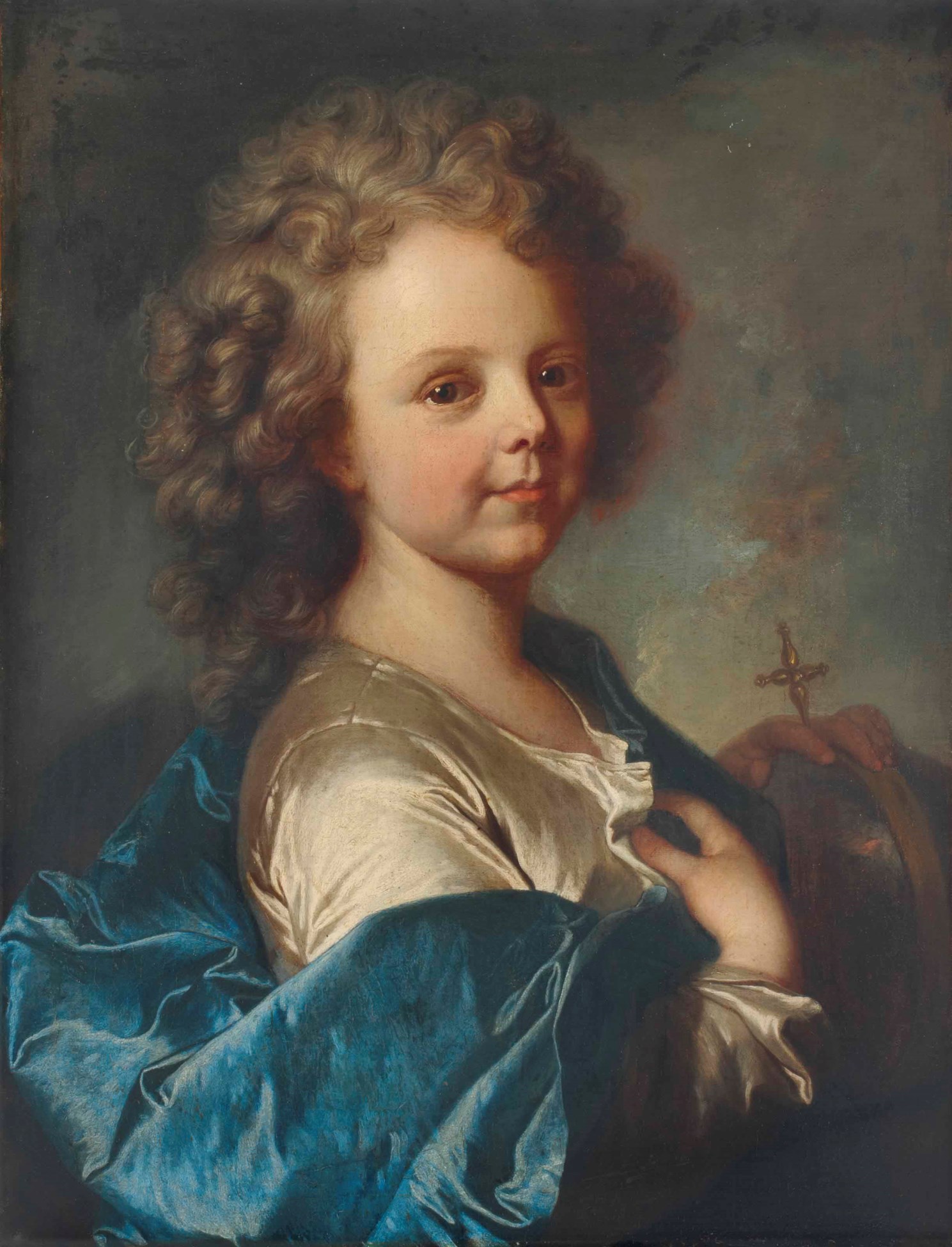 ENTOURAGE DE HYACINTHE RIGAUD (PERPIGNAN 1659-1743 PARIS) , Portrait d ...