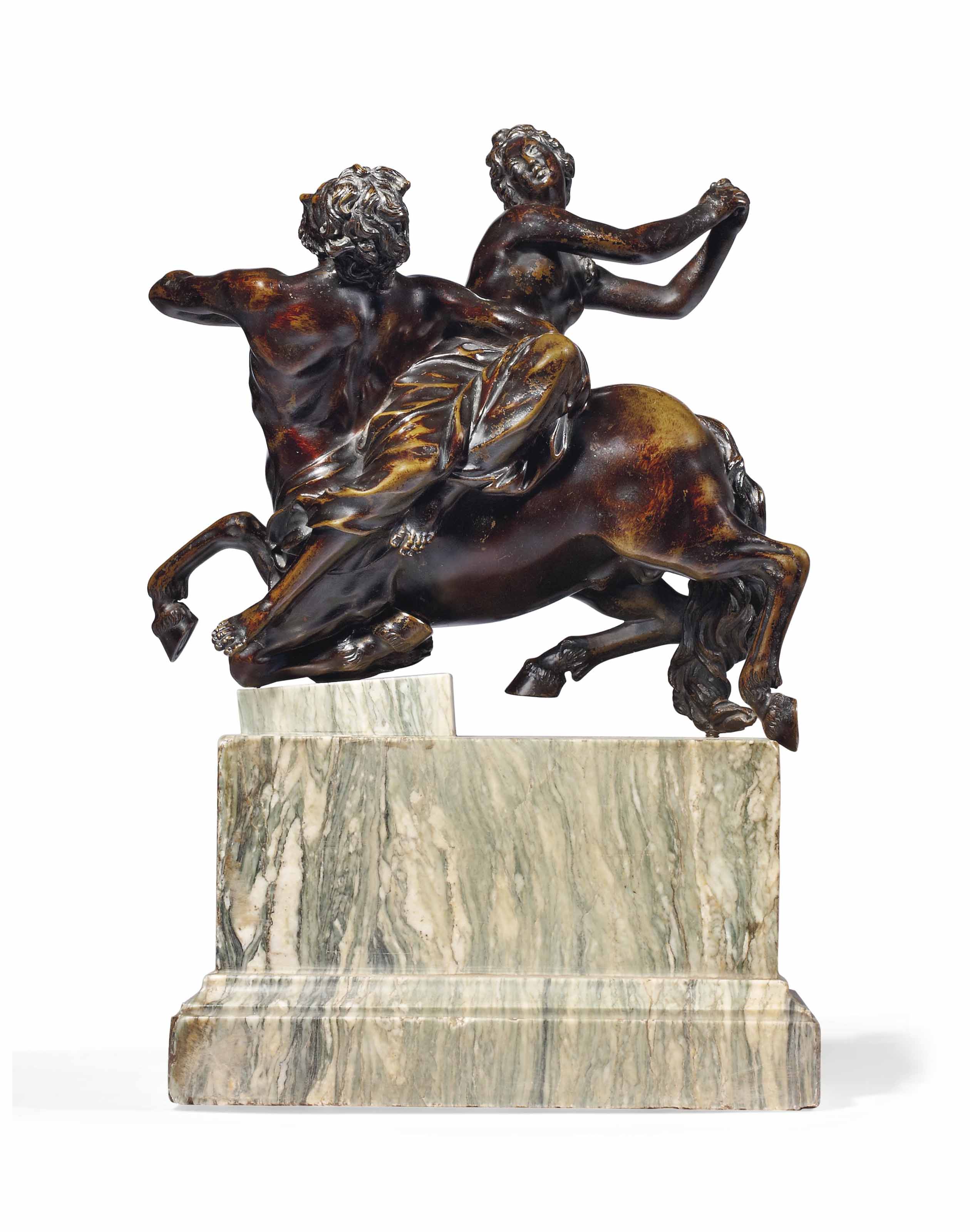 GROUPE EN BRONZE REPRESENTANT NESSUS ET DEJANIRE , FRANCE, VERS 1690 | Christies GROUPE EN BRONZE REPRESENTANT NESSUS ET... 