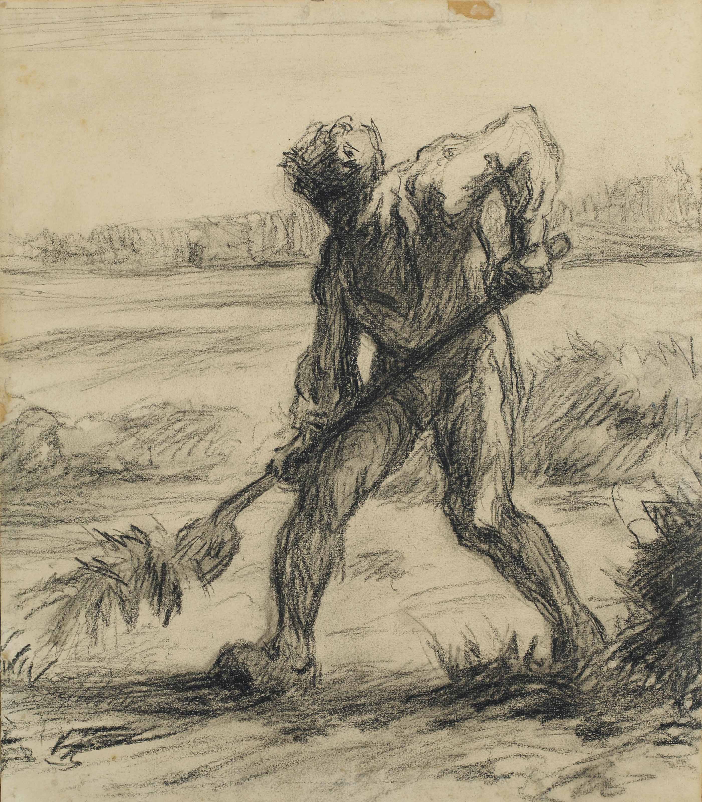 JeanFrançois MILLET (Greville 18141875 , Paysan répandant