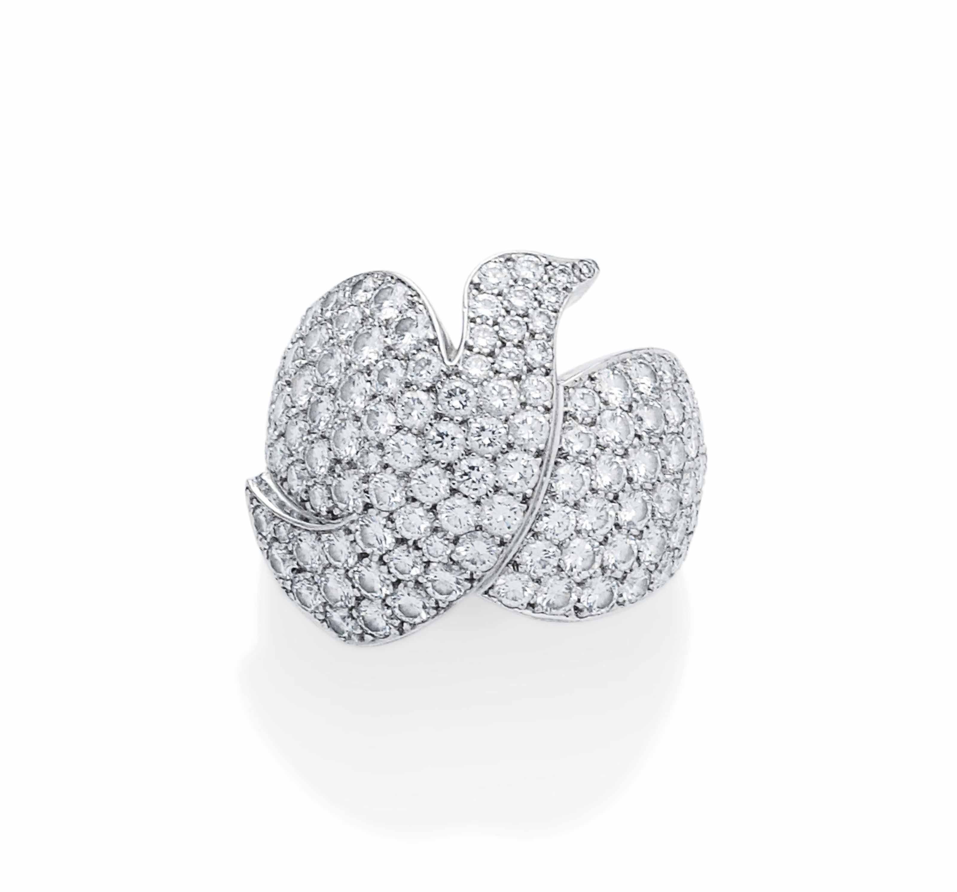 Bague Colombe De La Paix Diamants Par Cartier 2000s Animal