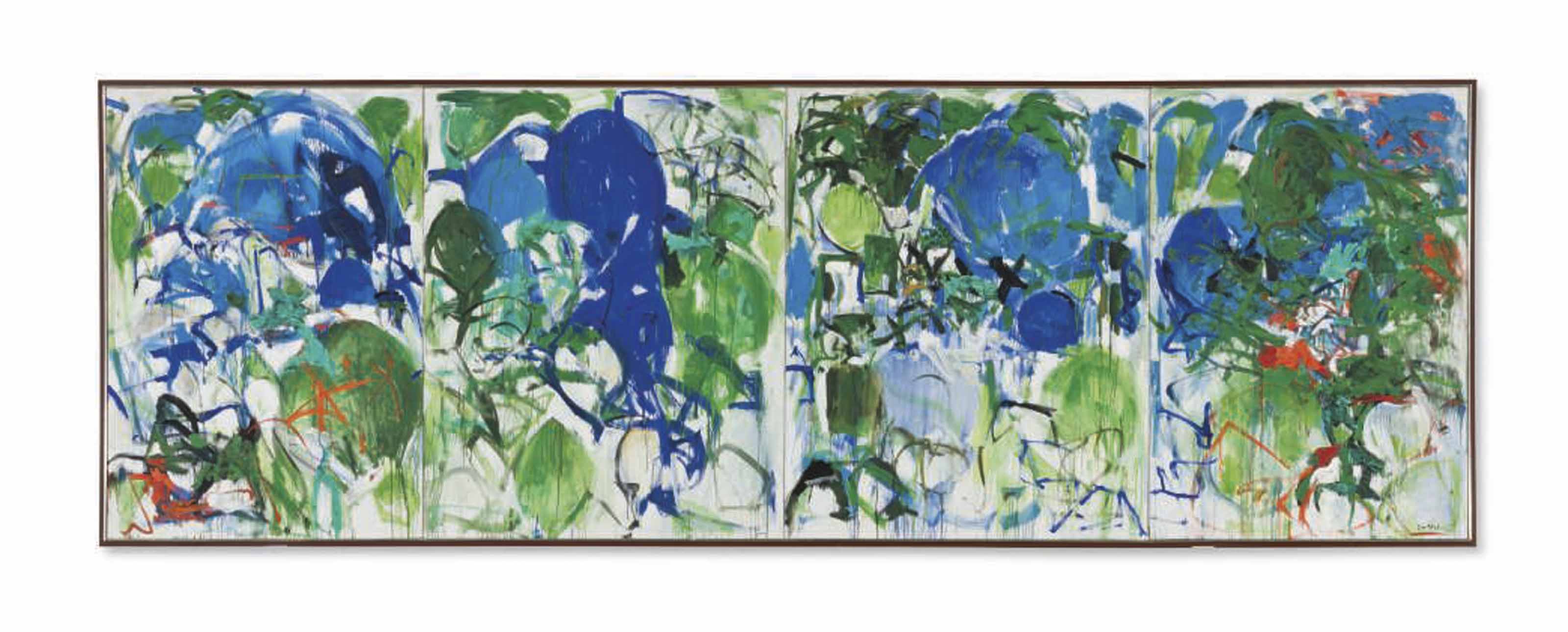 joan mitchell figure and city