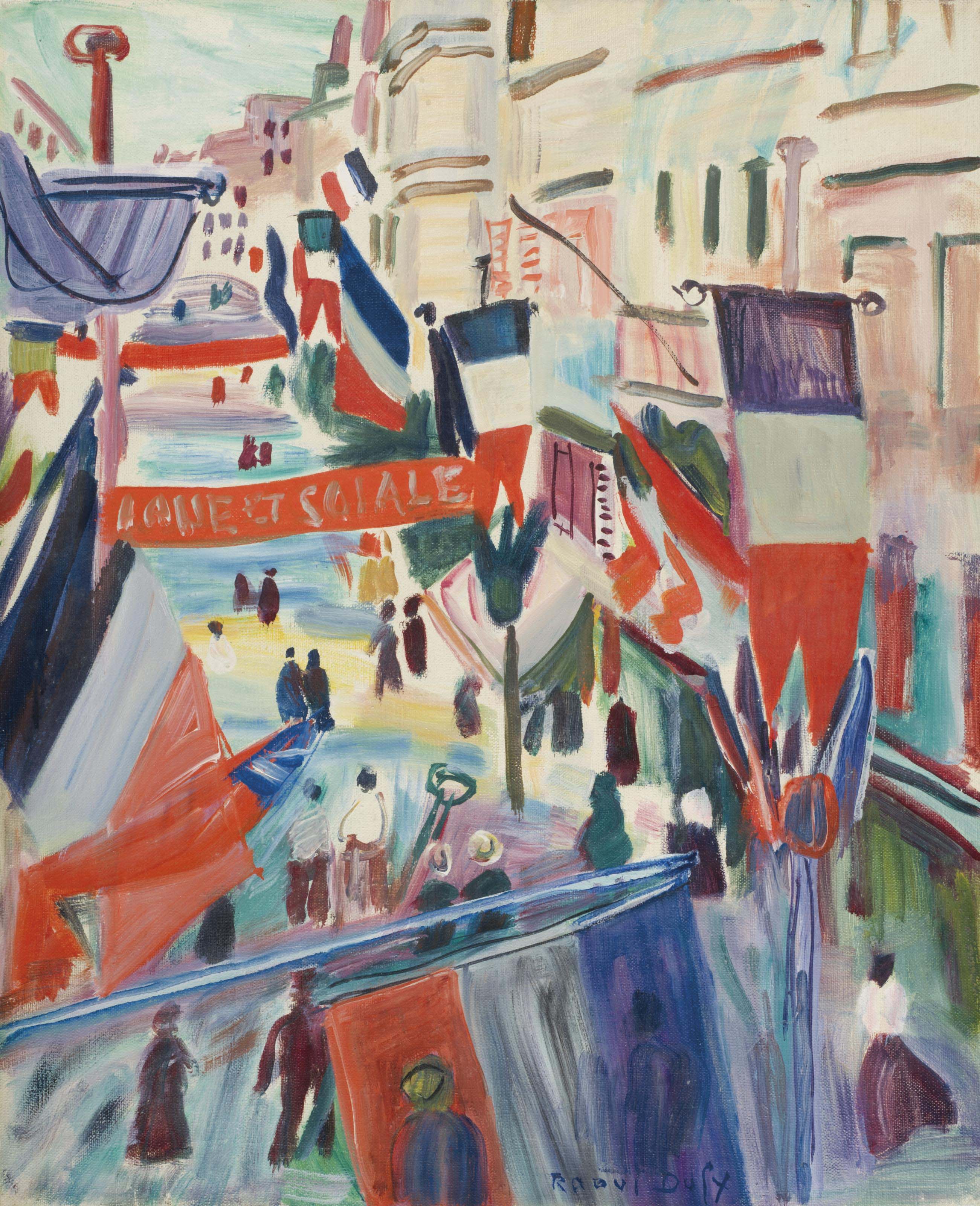 Raoul Dufy (18771953) , 14 juillet au Havre Christie's