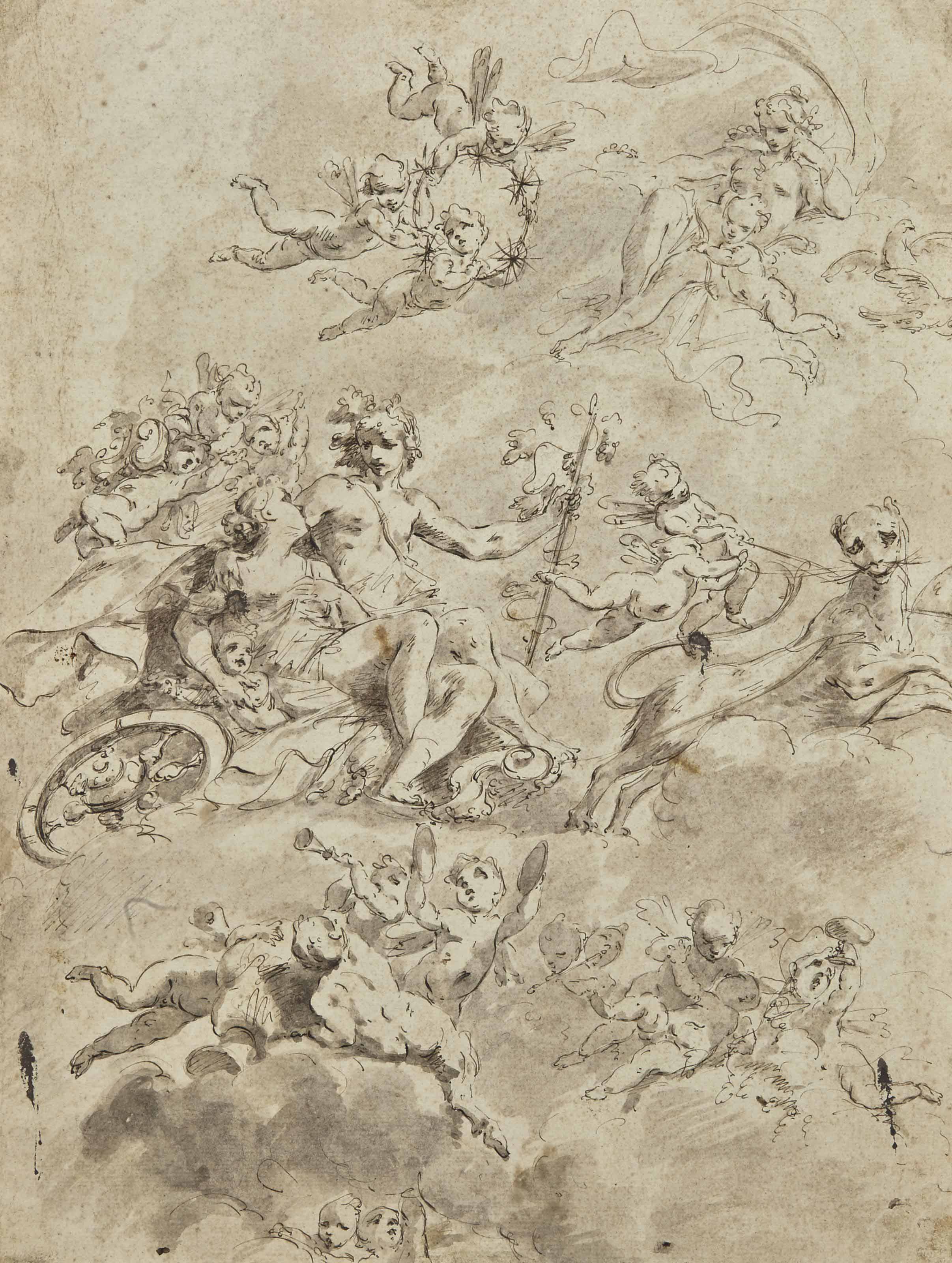 SEBASTIANO GALEOTTI (FLORENCE 1676-1741 MONDOVI) 
