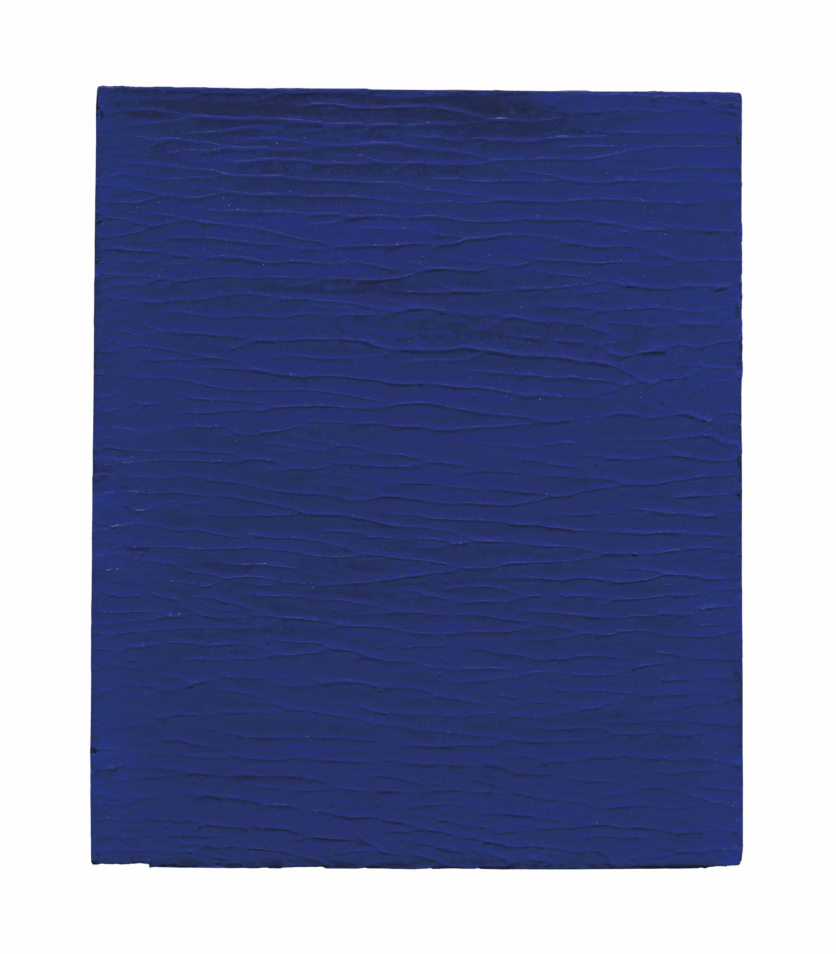 Yves Klein (19281962) , Monochrome Bleu (IKB277) Christie's